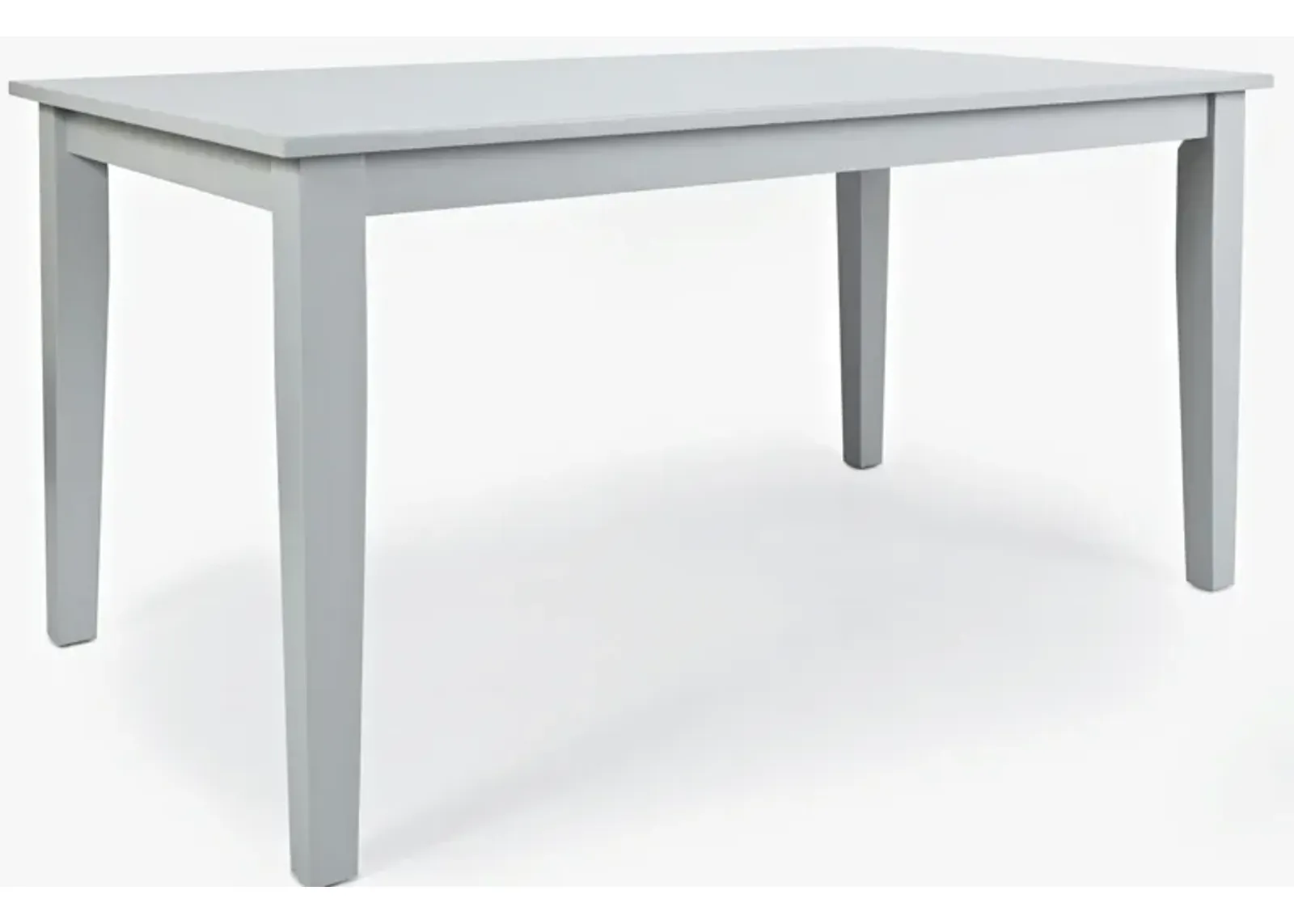 Simplicity Dove Grey Rectangular Table