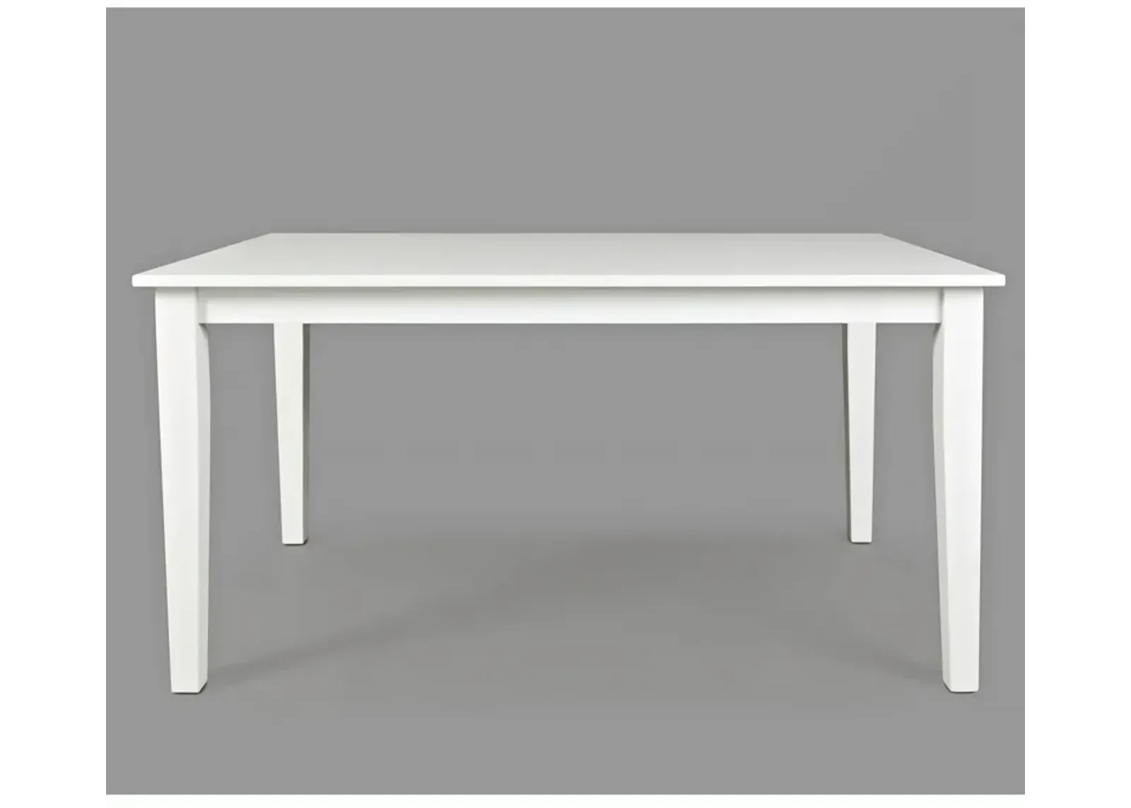 Simplicity Paperwhite Rectangular Table