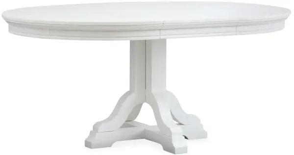 Charleston White 48-Inch Round Table