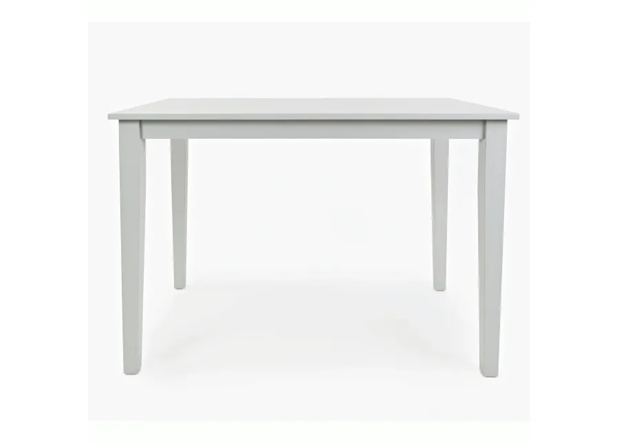 Simplicity Dove Grey Counter Height Table