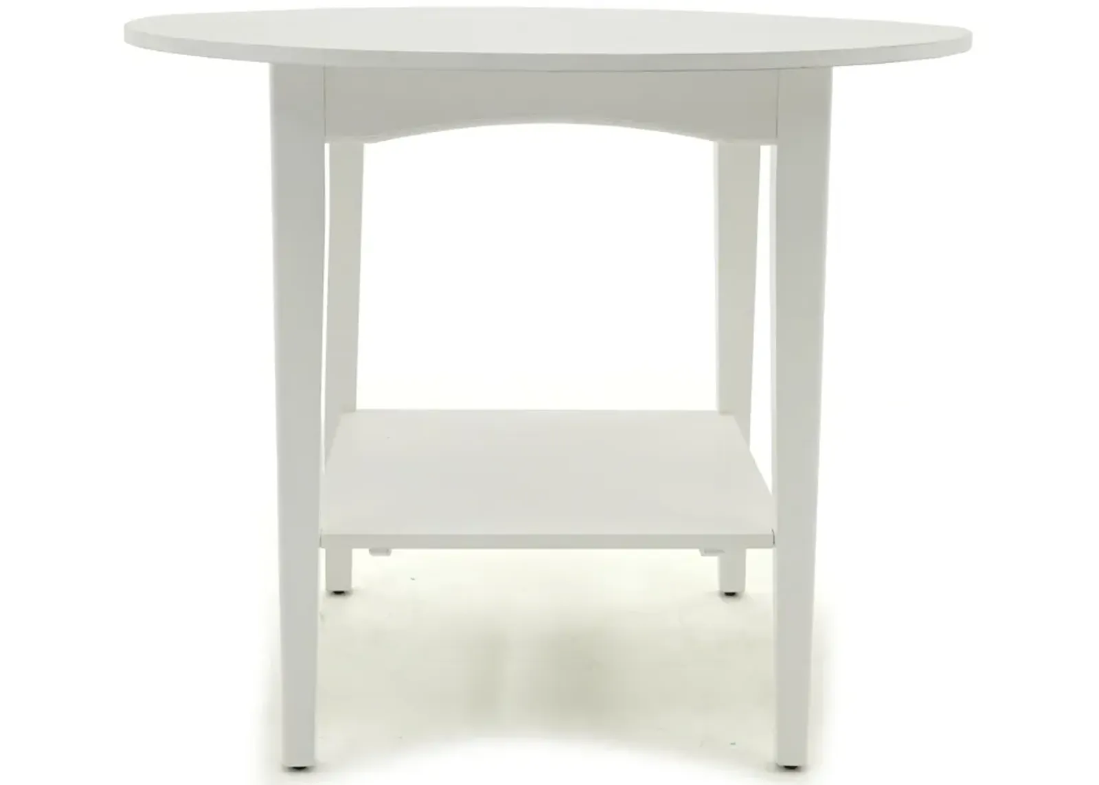 Hampton White Round Pub Table