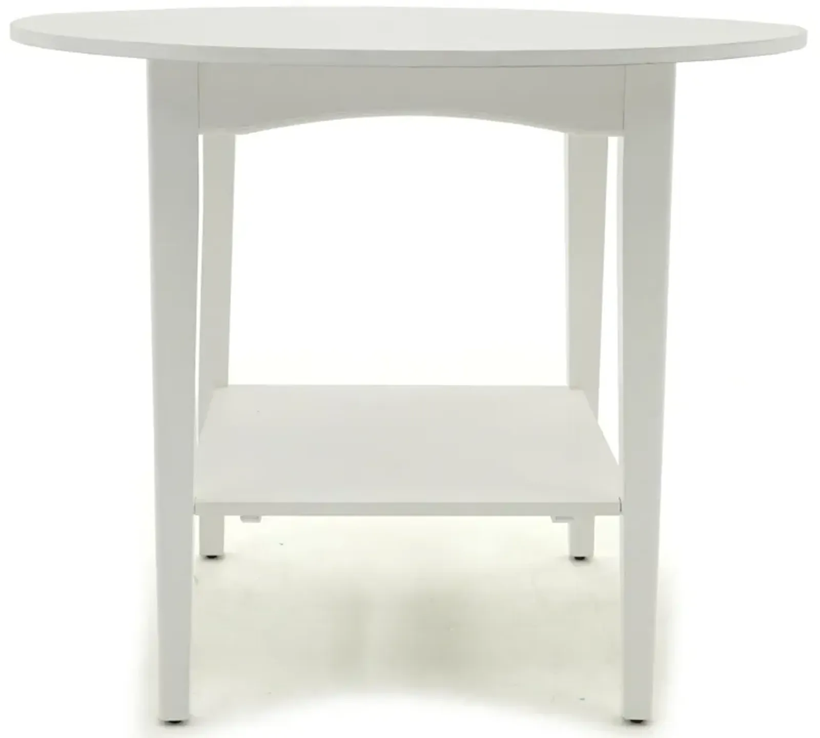 Hampton White Round Pub Table