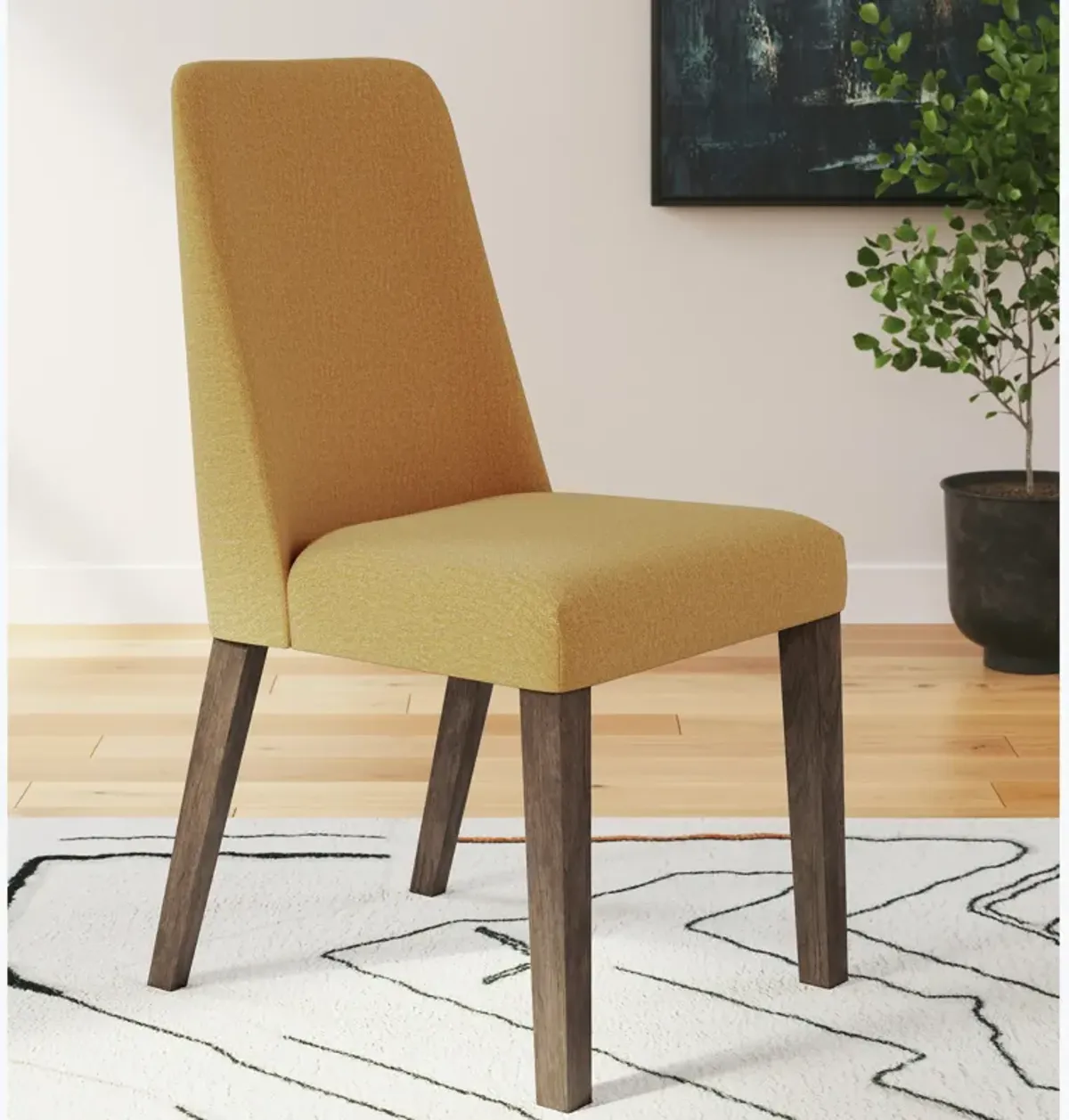 Lyncott Mustard Dining Chair