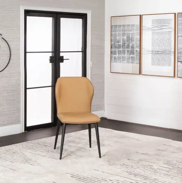 Vina Camel Side Chair