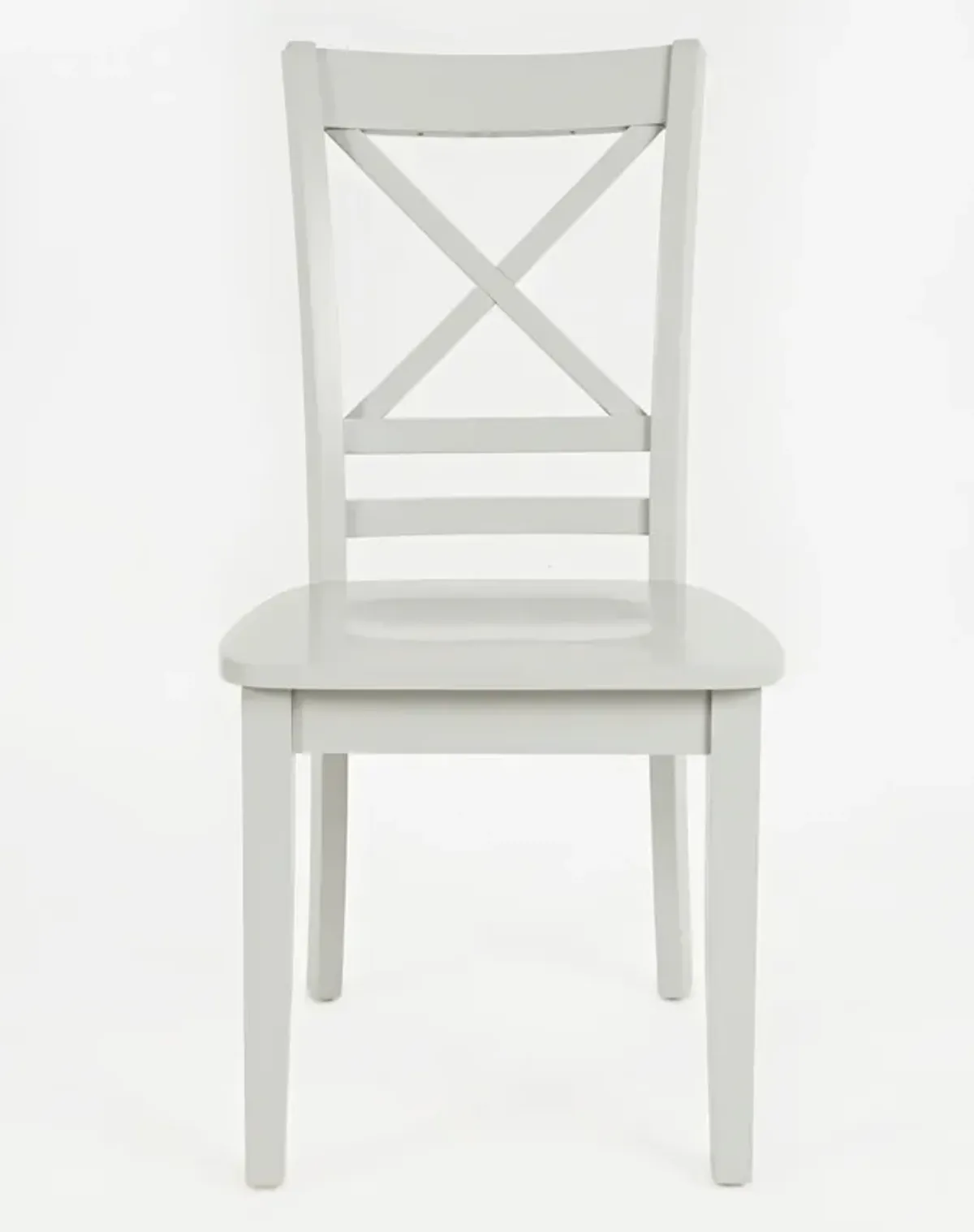 Simplicity Dove Grey X-Back Side Chair