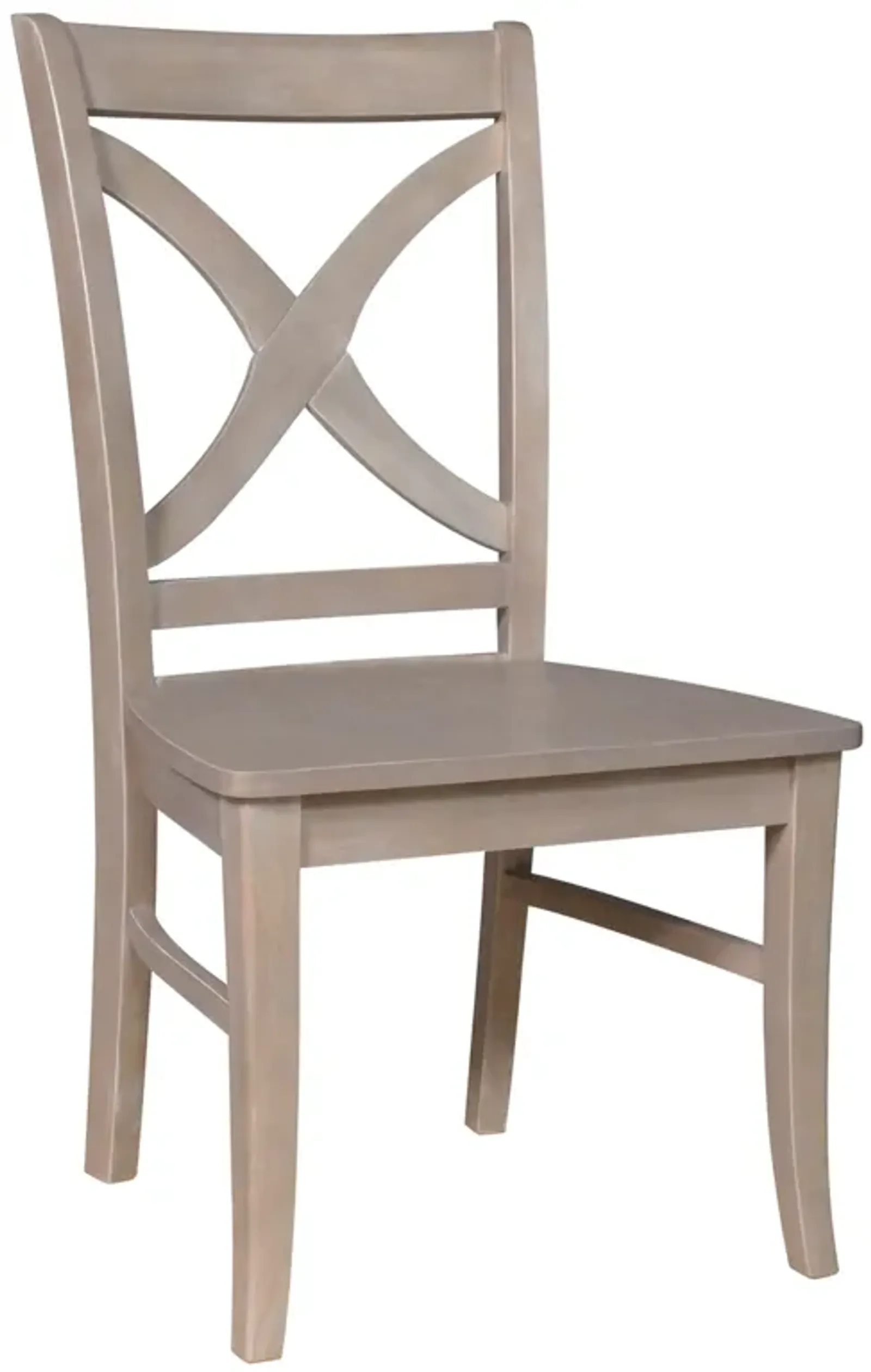 Cosmopolitan Weathered Grey Dining Room Salerno Side Chair