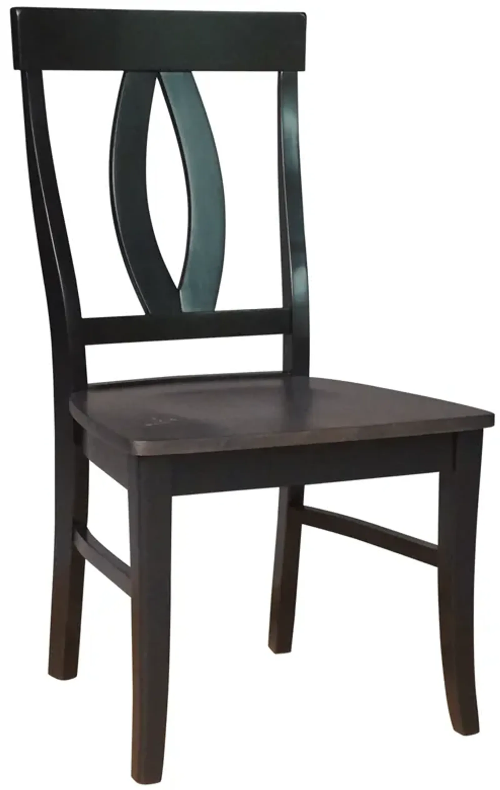 Cosmopolitan Coal/Black Dining Room Verona Side Chair