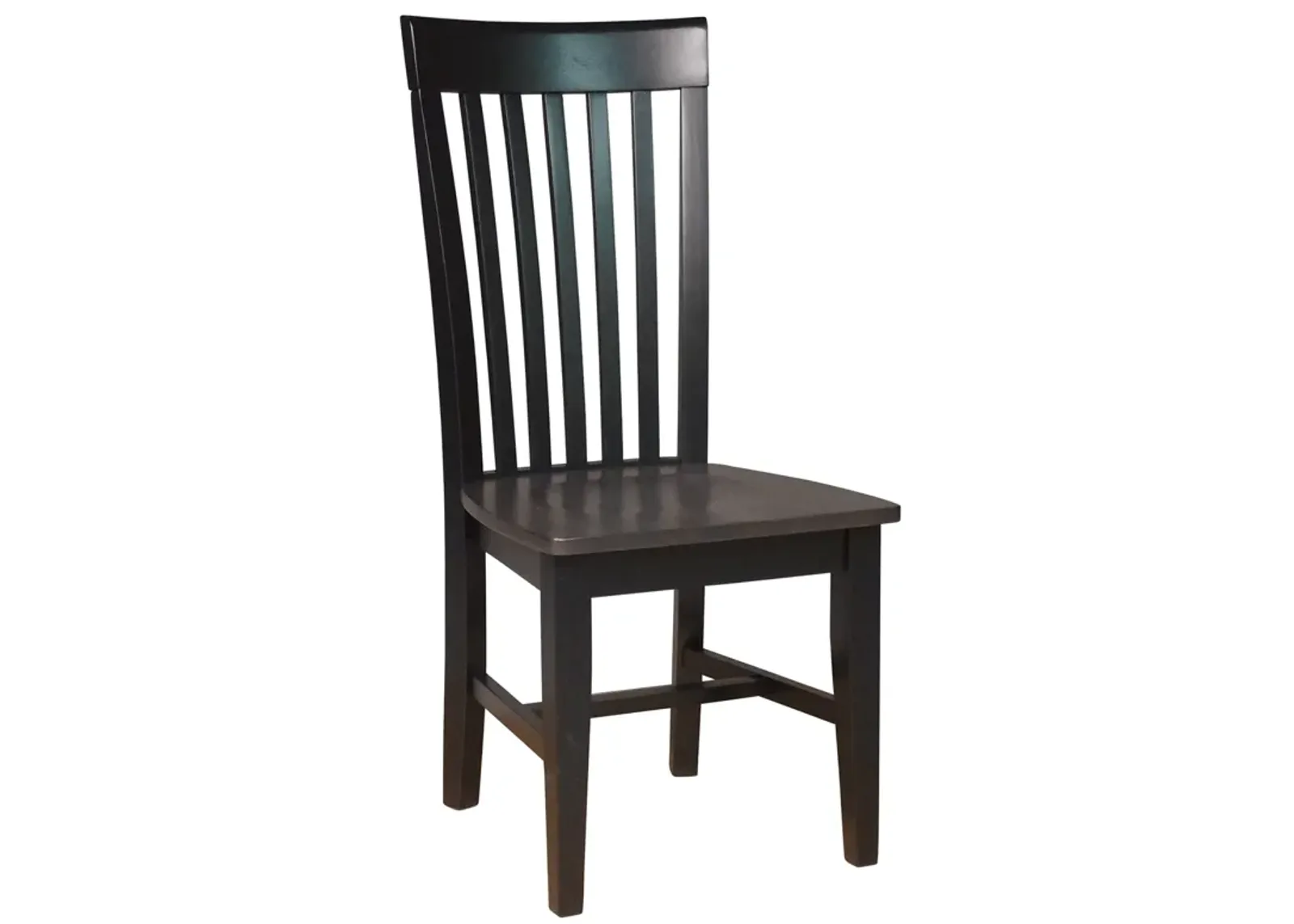 Cosmopolitan Coal/Black Dining Room Mission Side Chair