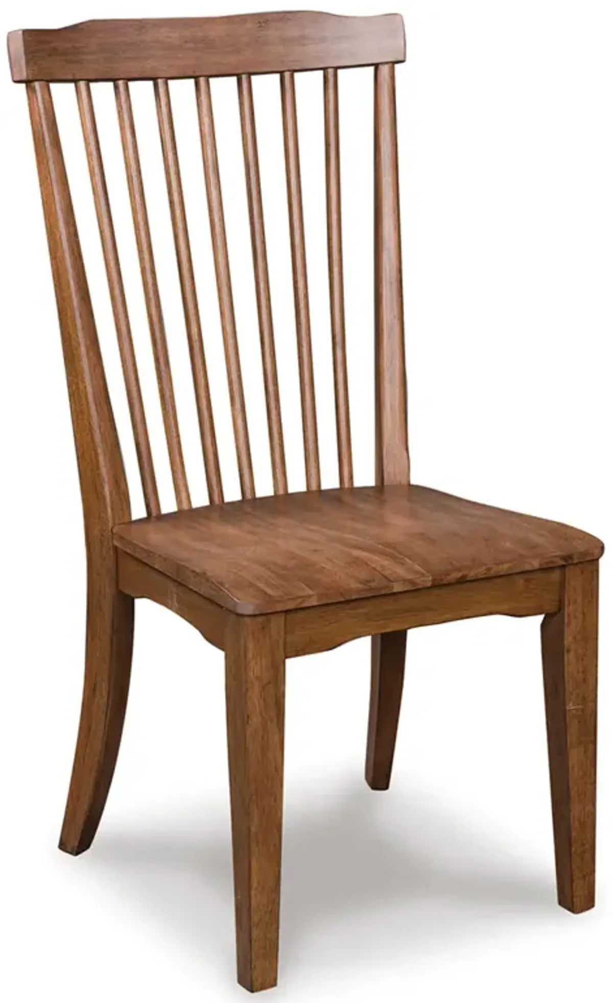 Country Manor Brown Spindle Side Chair