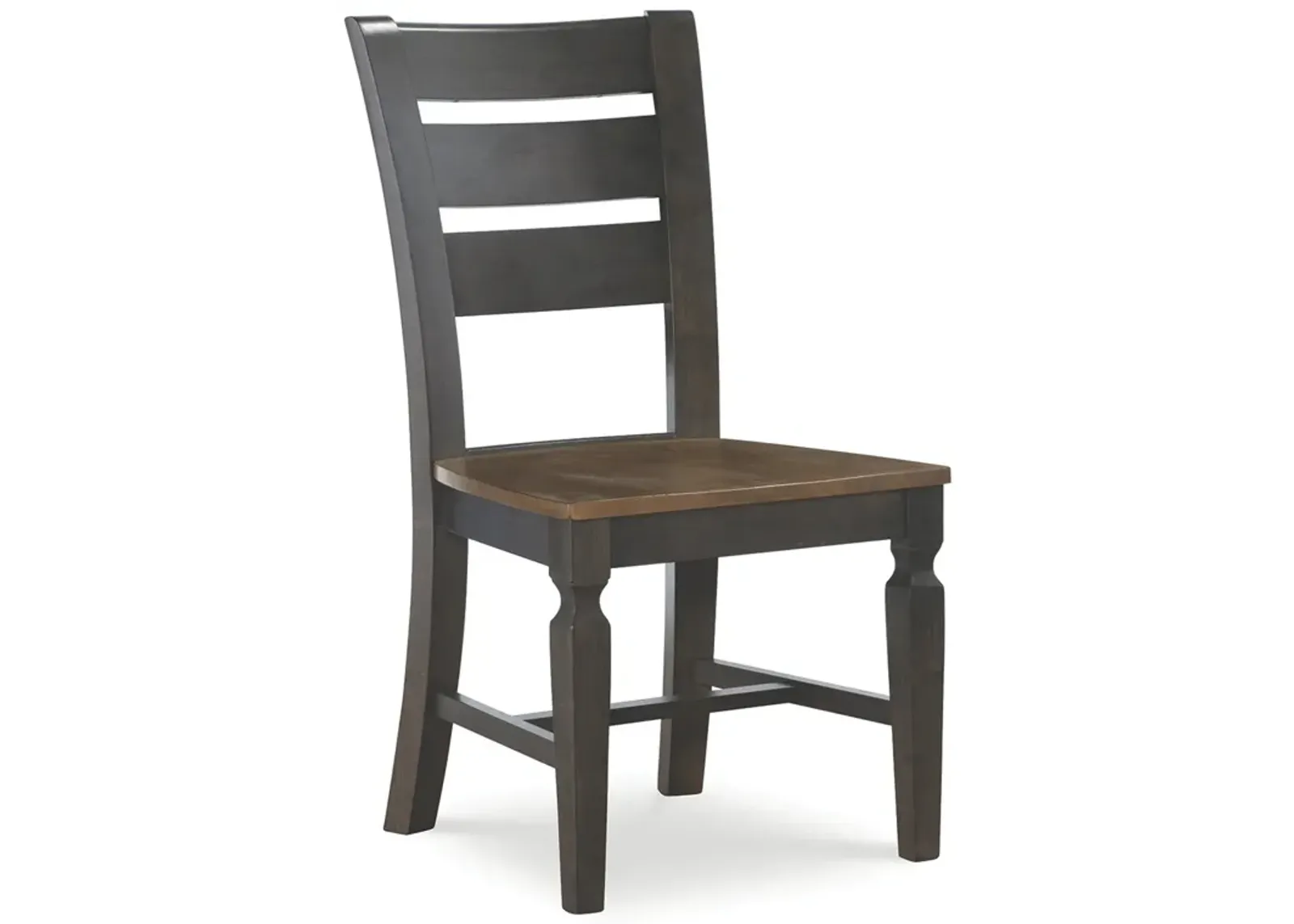 Vista Hickory/Coal Ladderback Side Chair