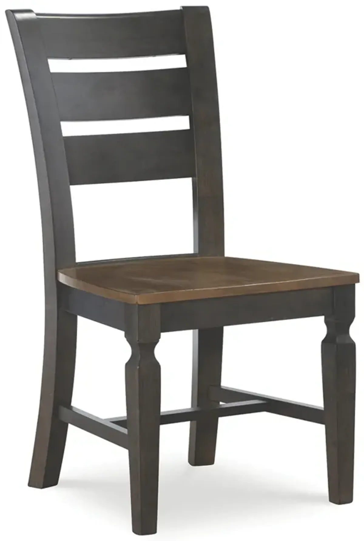 Vista Hickory/Coal Ladderback Side Chair