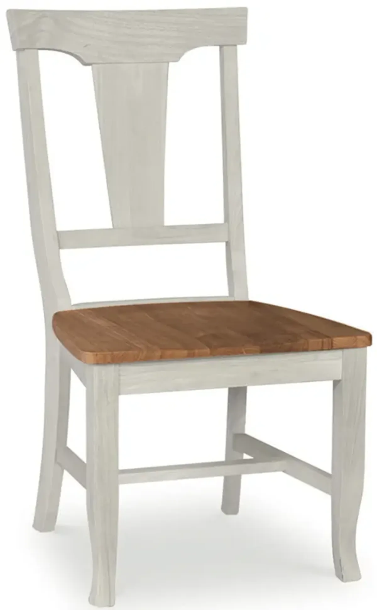 Vista Hickory/Shell Panelback Side Chair