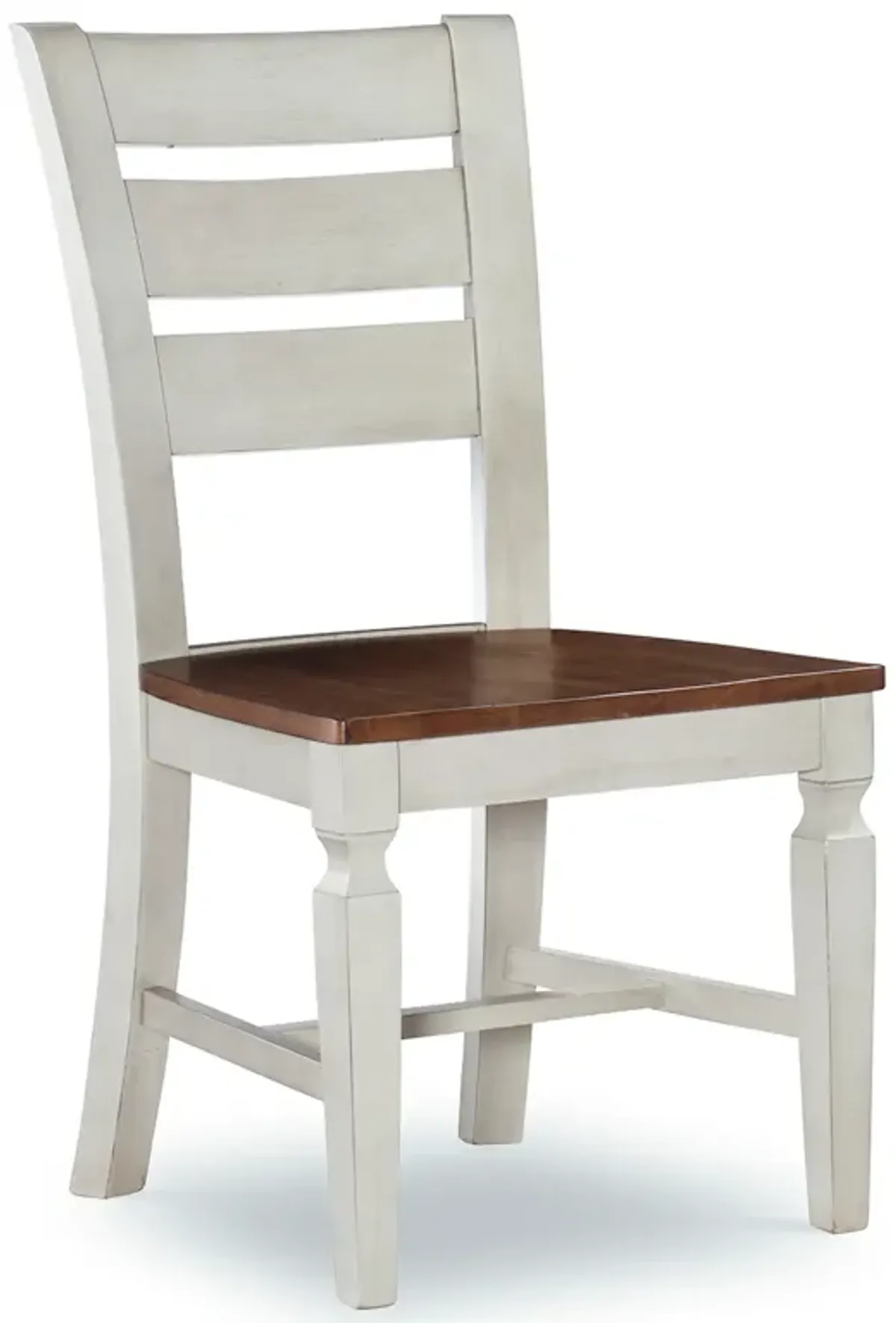 Vista Hickory/Shell Ladderback Side Chair