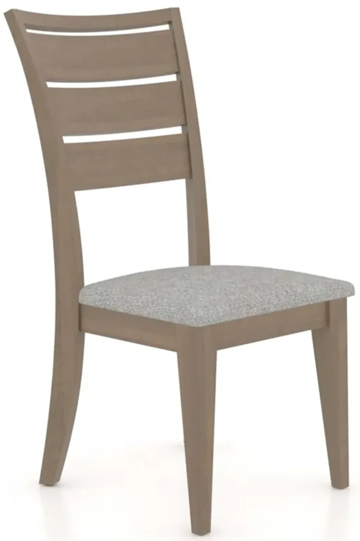 Bon Appetit by Canadel Weathered Grey Upholstered Seat Side Chair