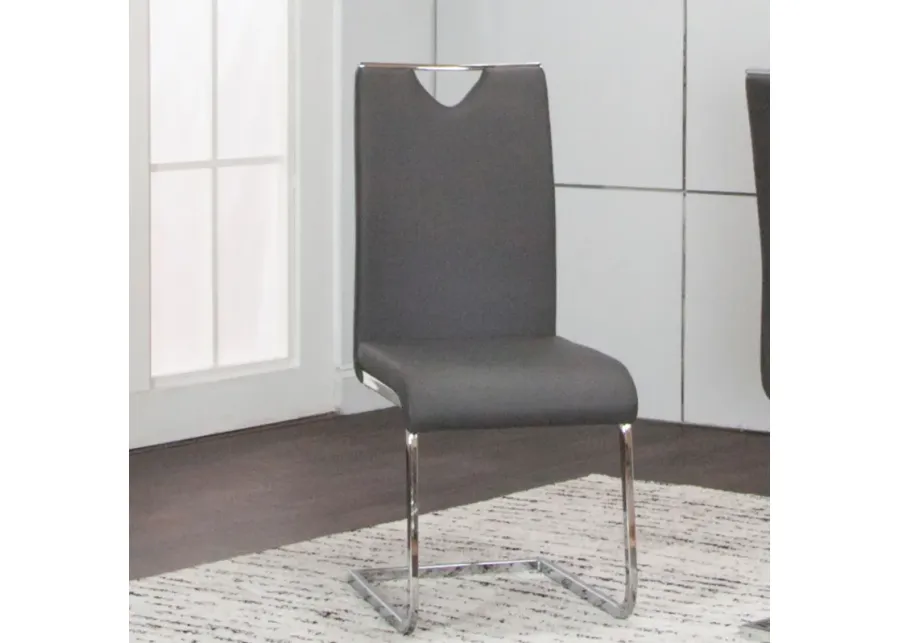 Skyline Dana Charcoal Side Chair