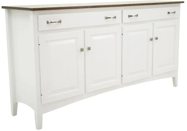 Sandstone White Buffet Server