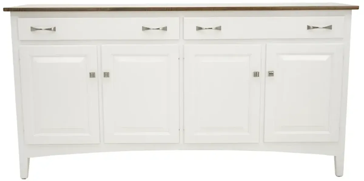 Sandstone White Buffet Server