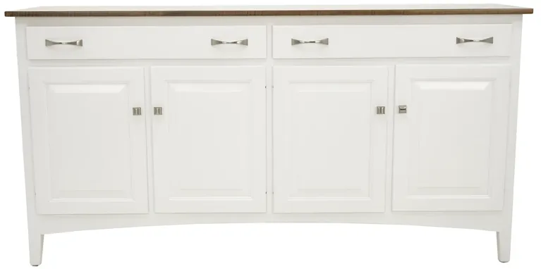 Sandstone White Buffet Server