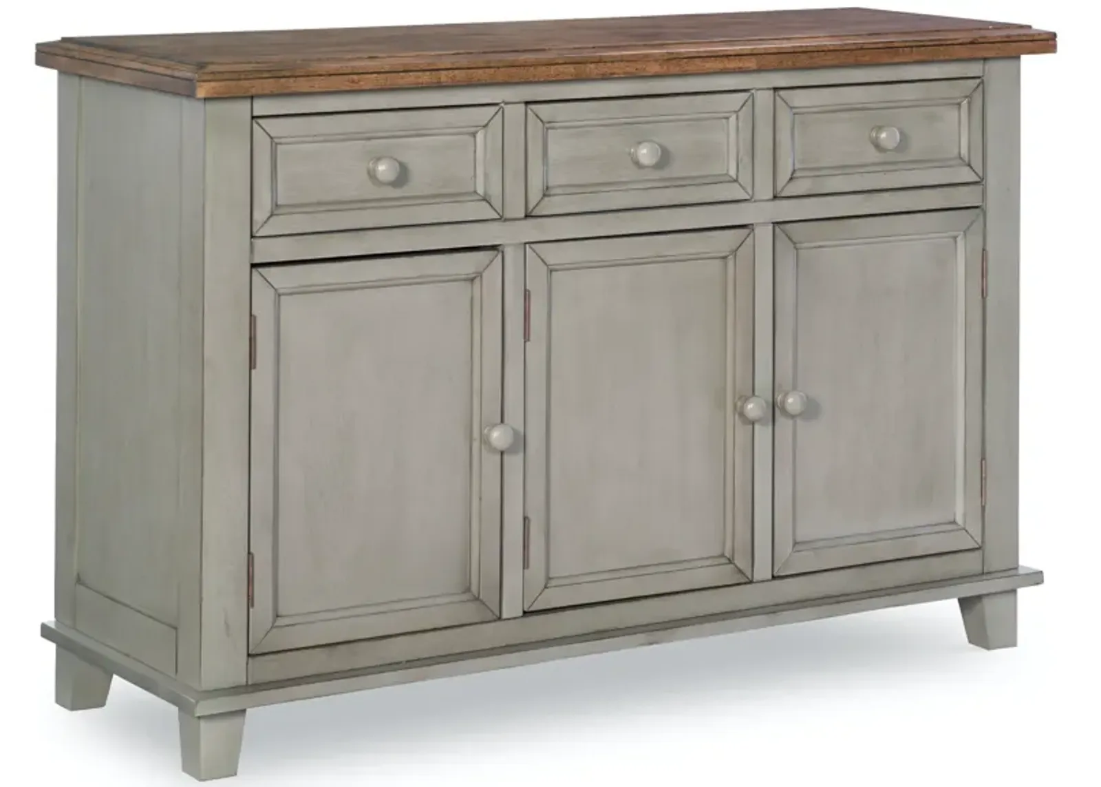 Vista Hickory/Stone Buffet