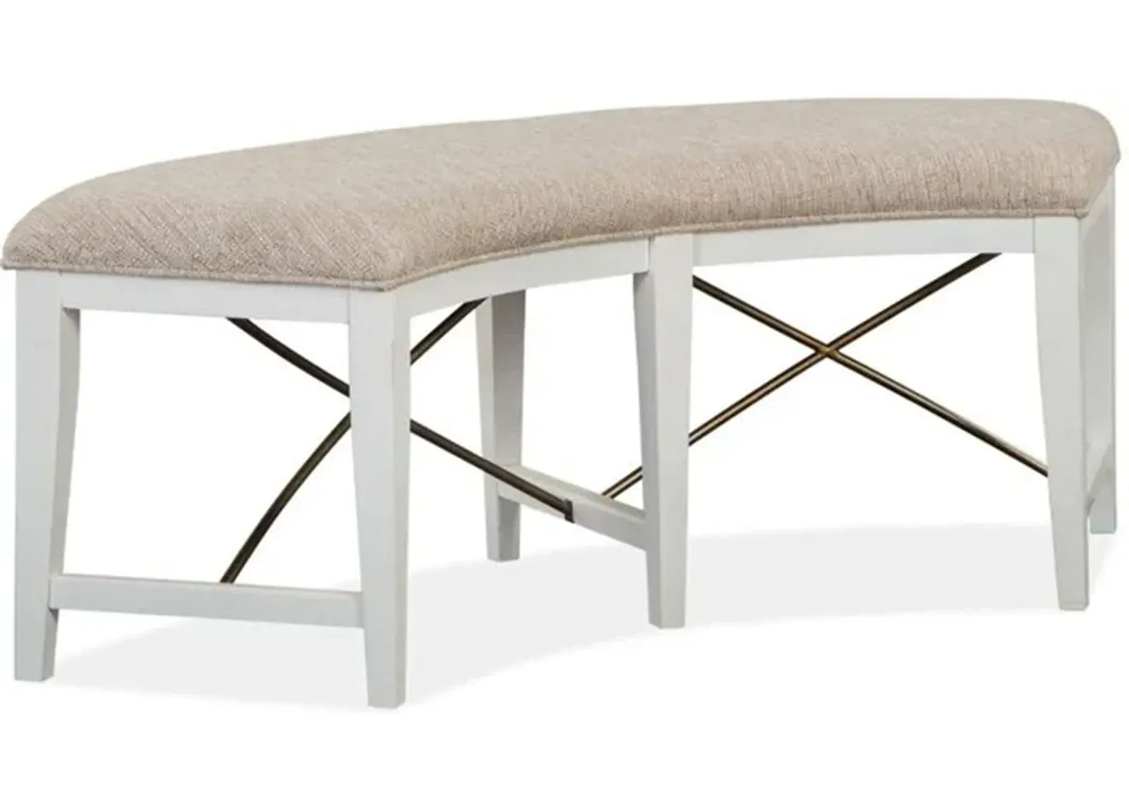 Heron Cove Curved Bench