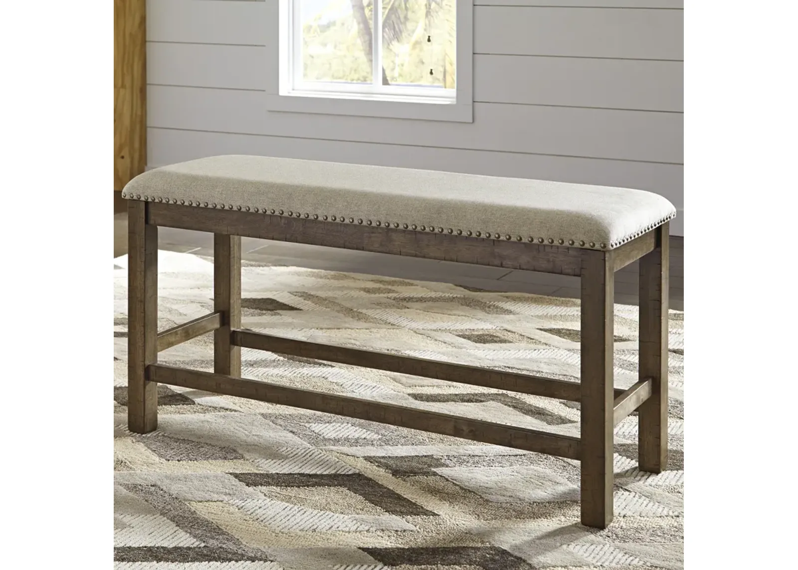 Moriville Counter Height Upholstered Bench