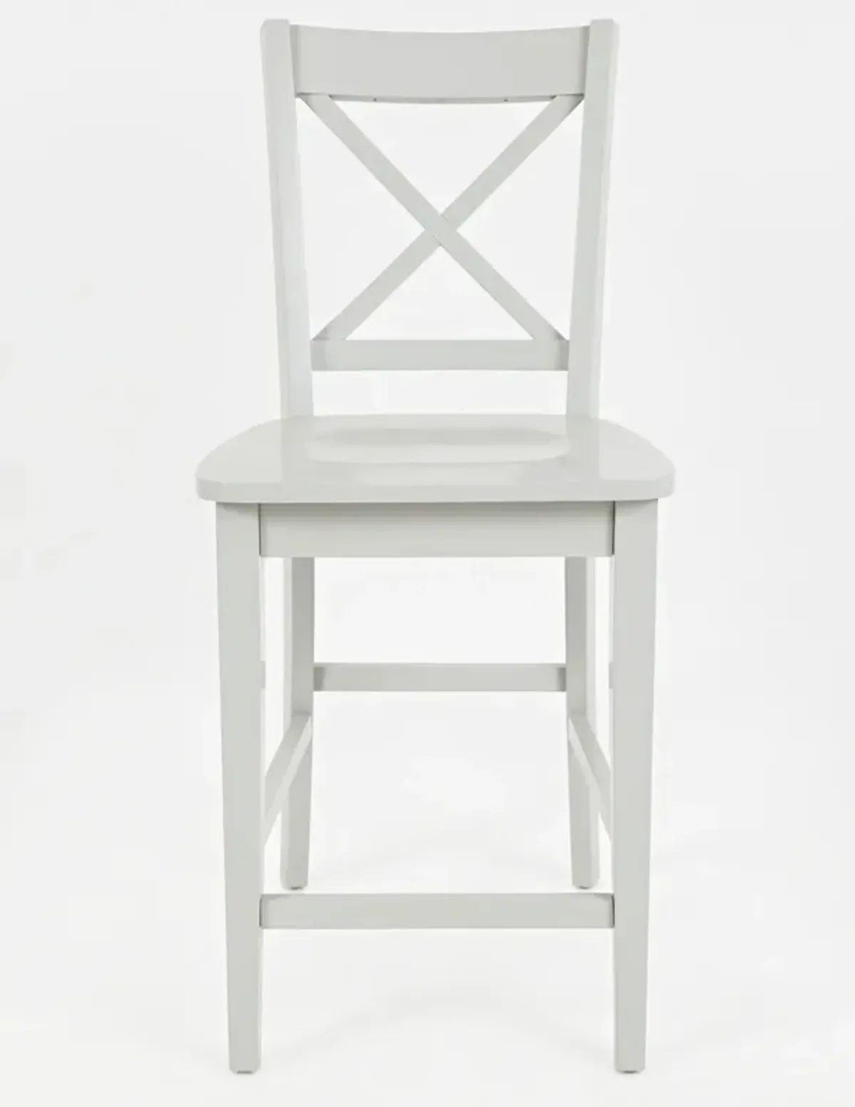 Simplicity Dove Grey X-Back Stool