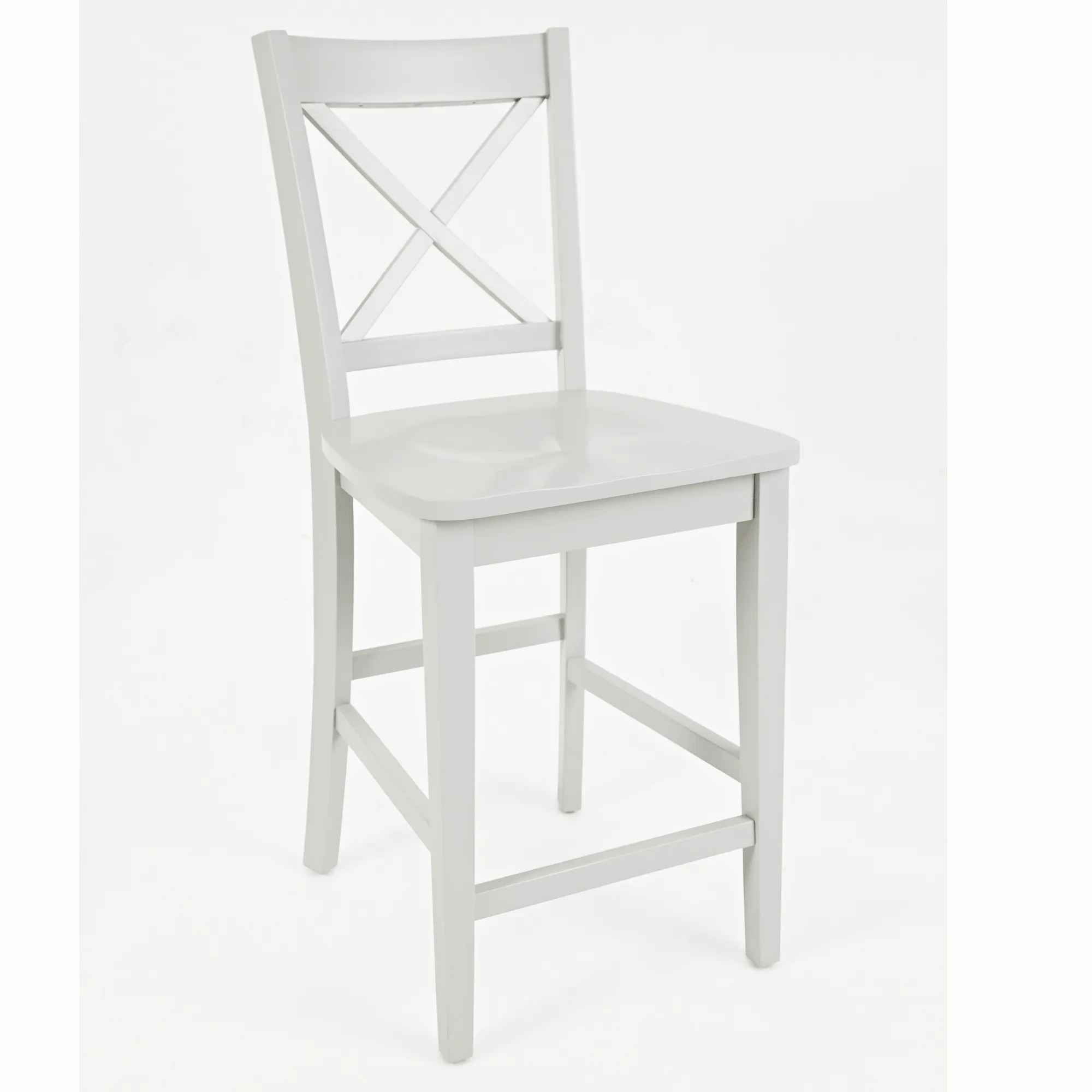 Simplicity Dove Grey X-Back Stool