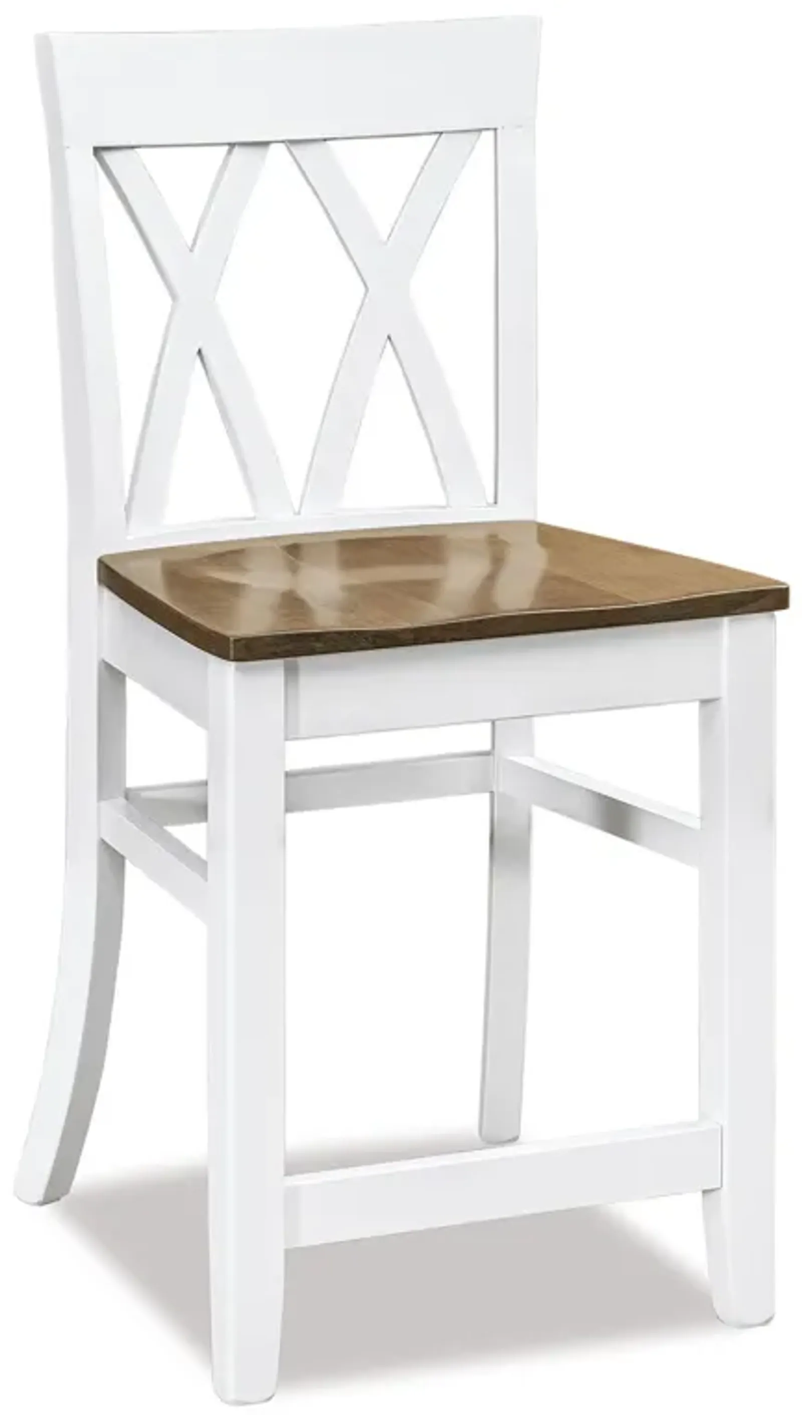 Sandstone White Emmett Counter Stool