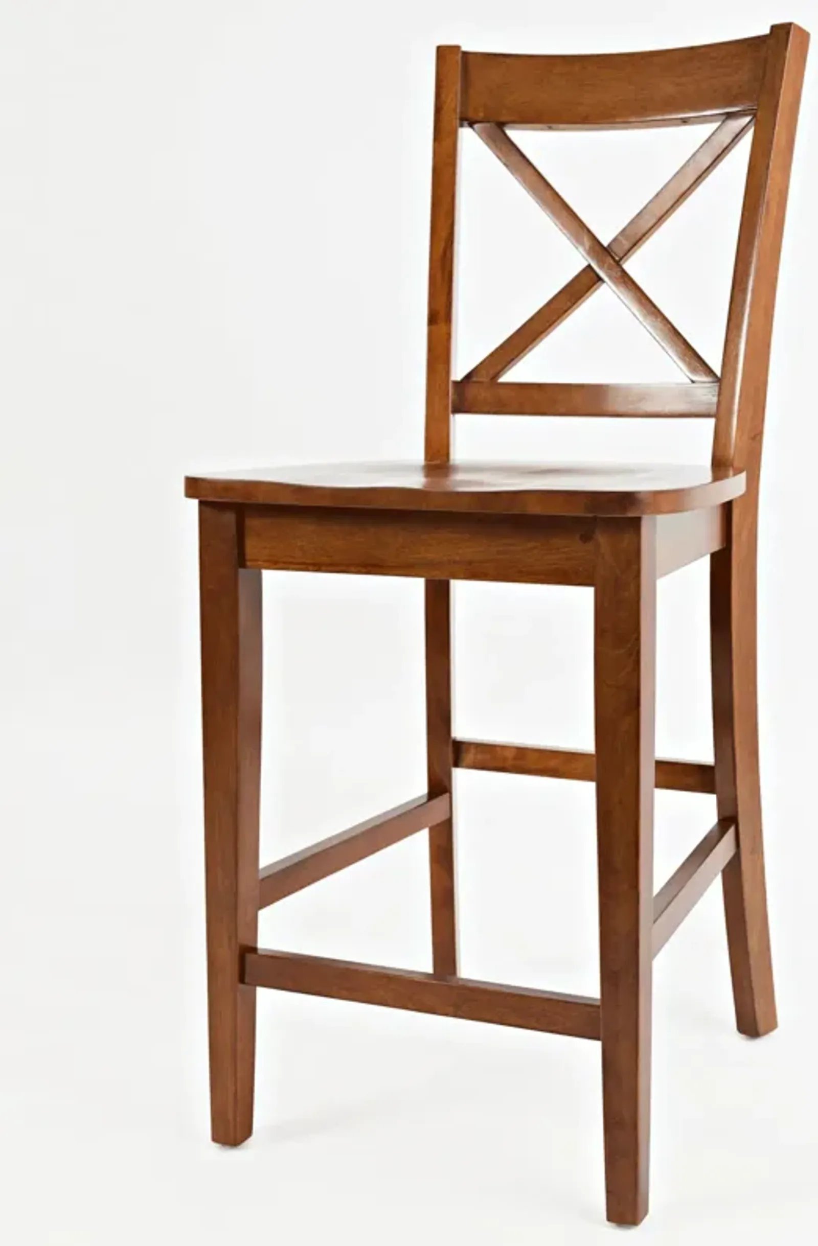 Simplicity Caramel X-Back Stool