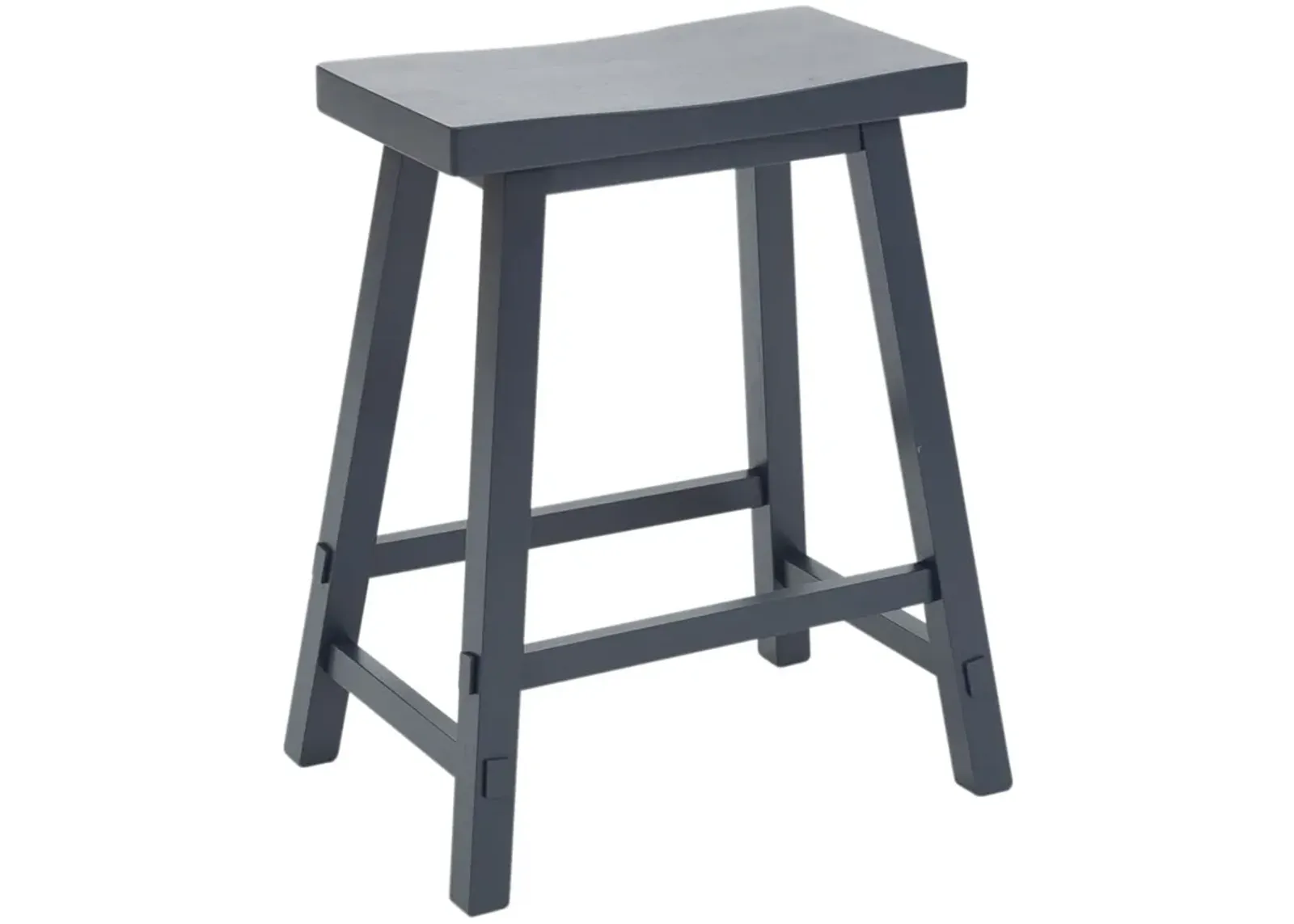 Creations Navy Backless Stool