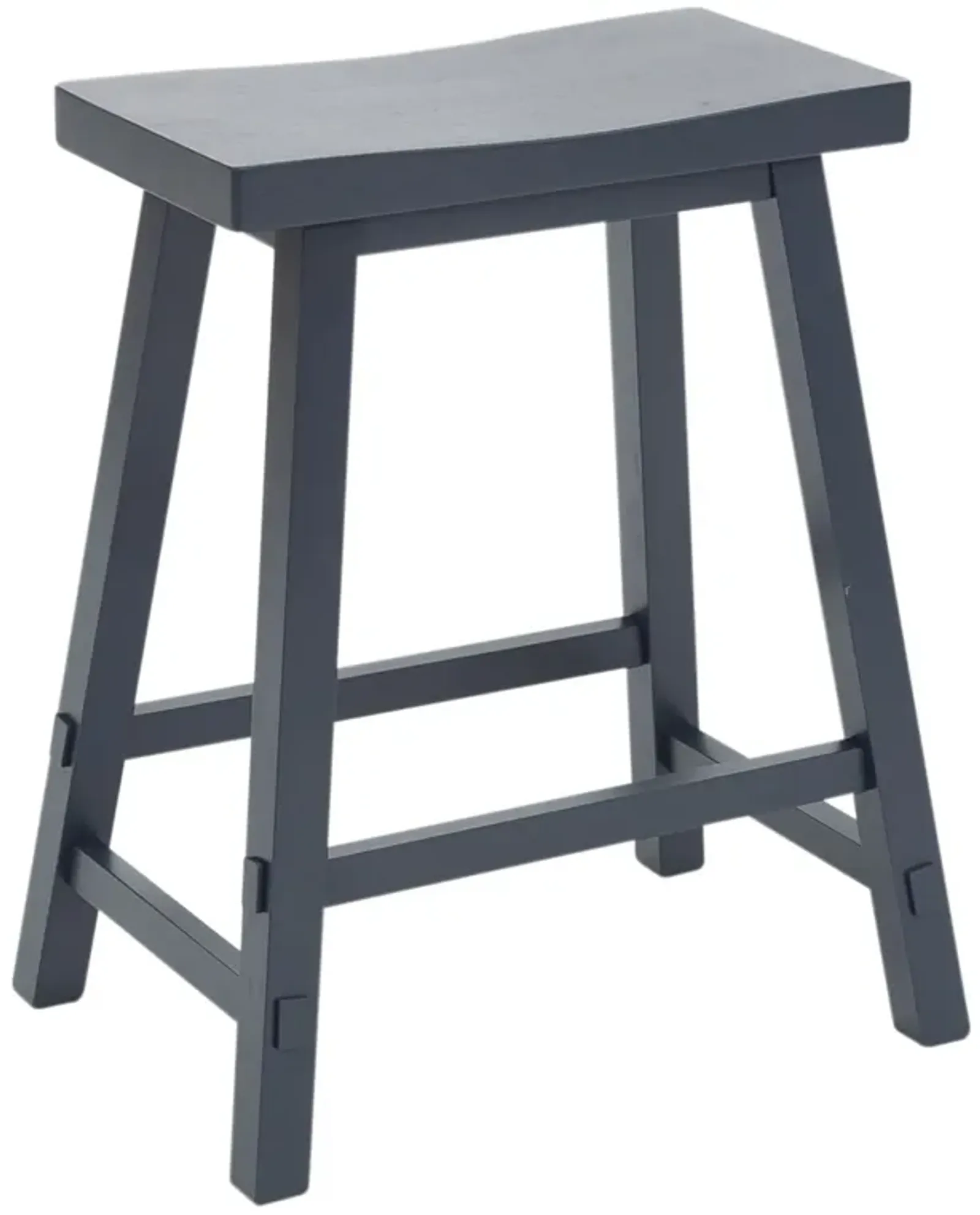 Creations Navy Backless Stool