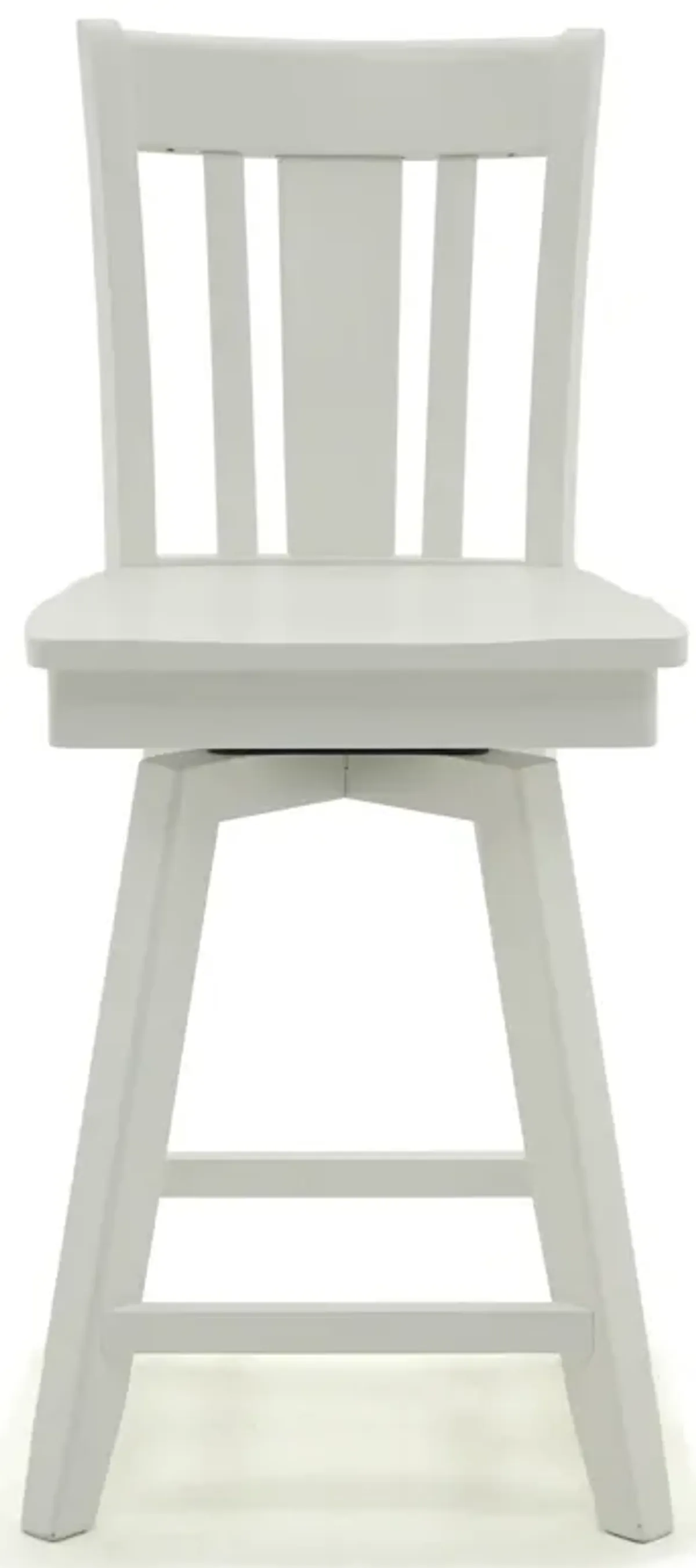 Hampton San Remo White Swivel Stool