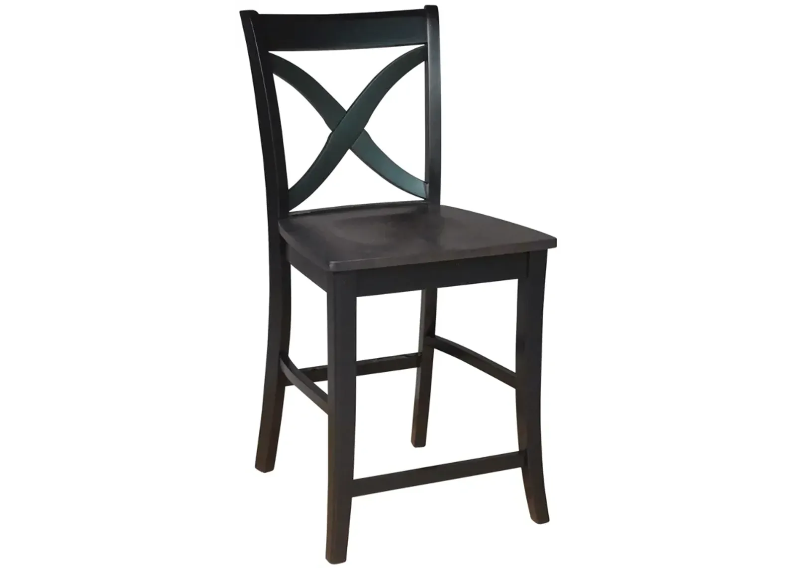 Cosmopolitan Coal/Black Dining Room Salerno Stool