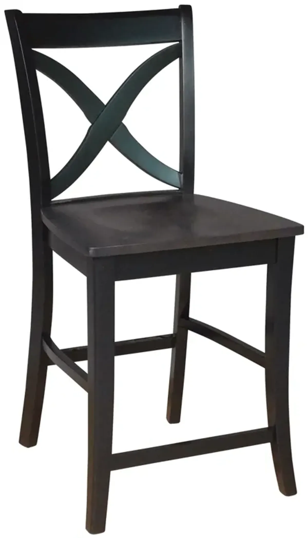 Cosmopolitan Coal/Black Dining Room Salerno Stool