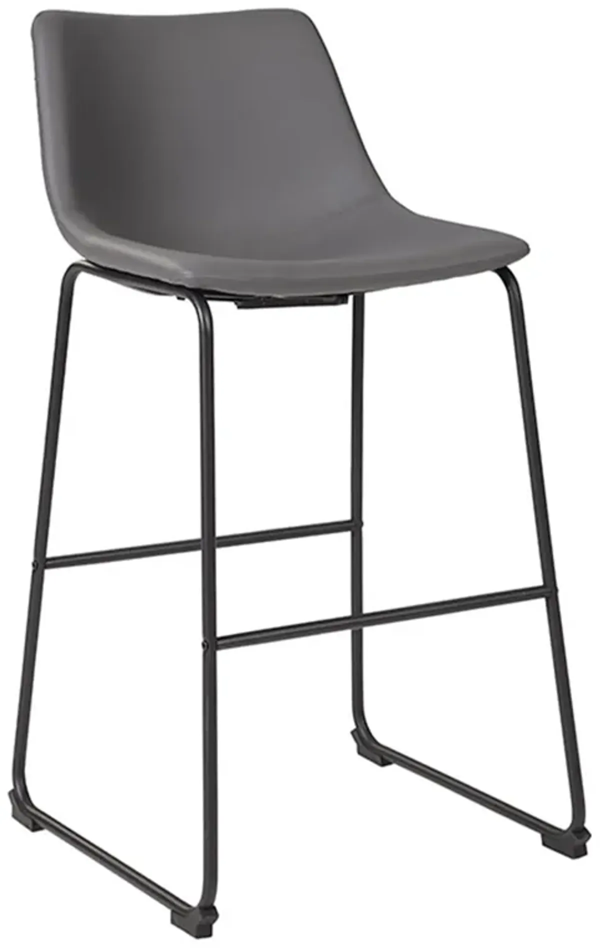 Centiar Grey Upholstered Barstool