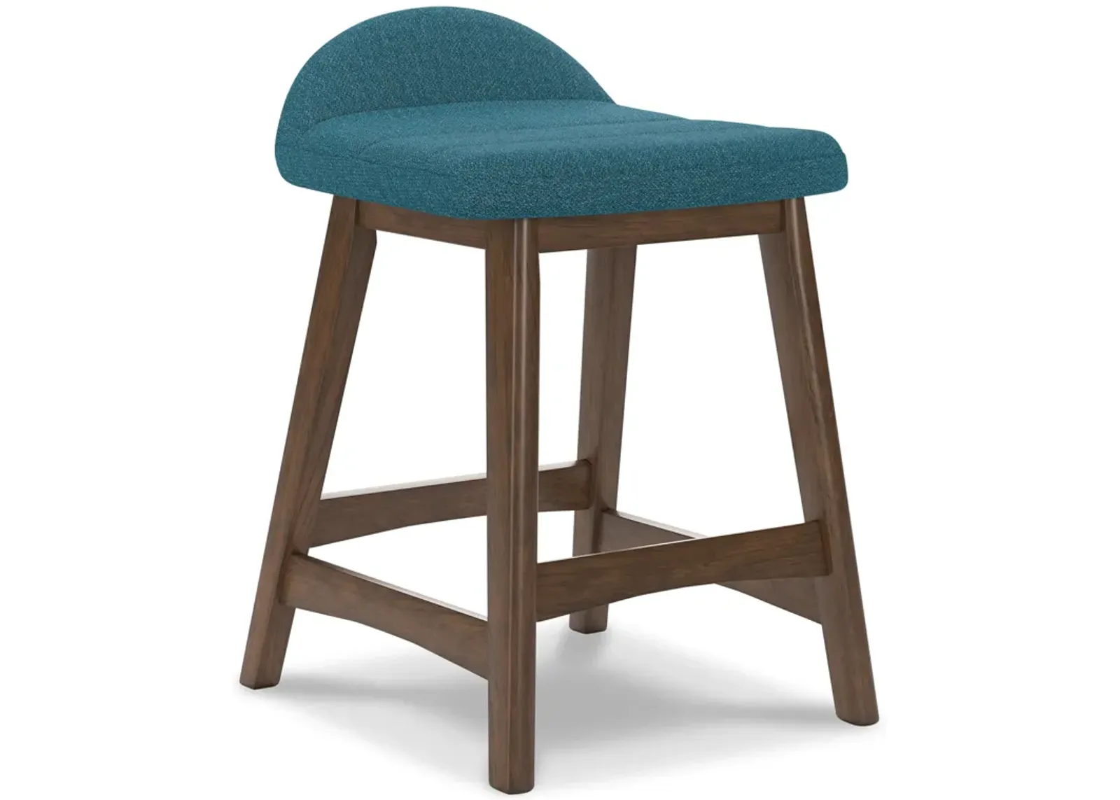 Lyncott Blue Counter Height Stool