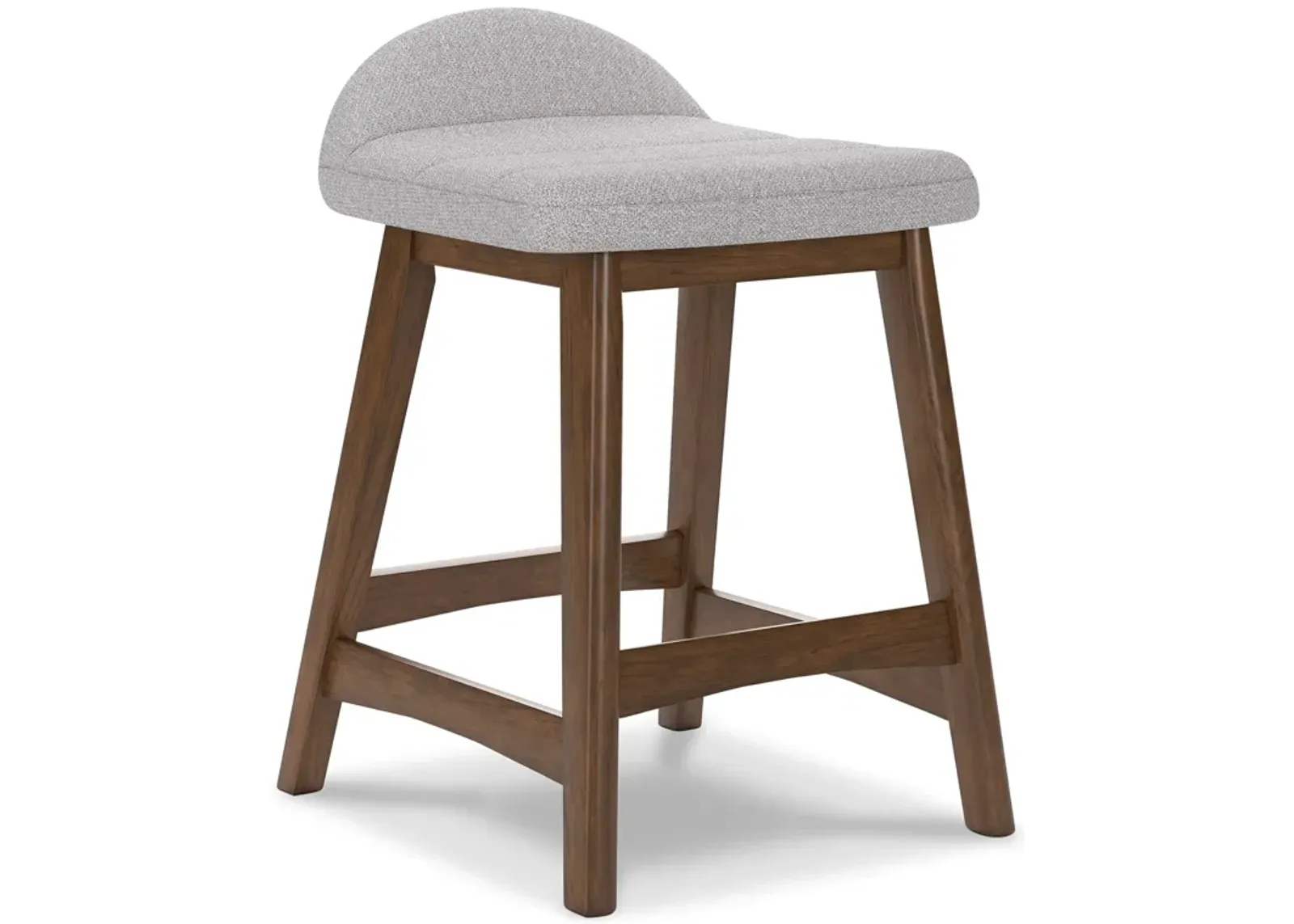 Lyncott Grey Counter Height Stool