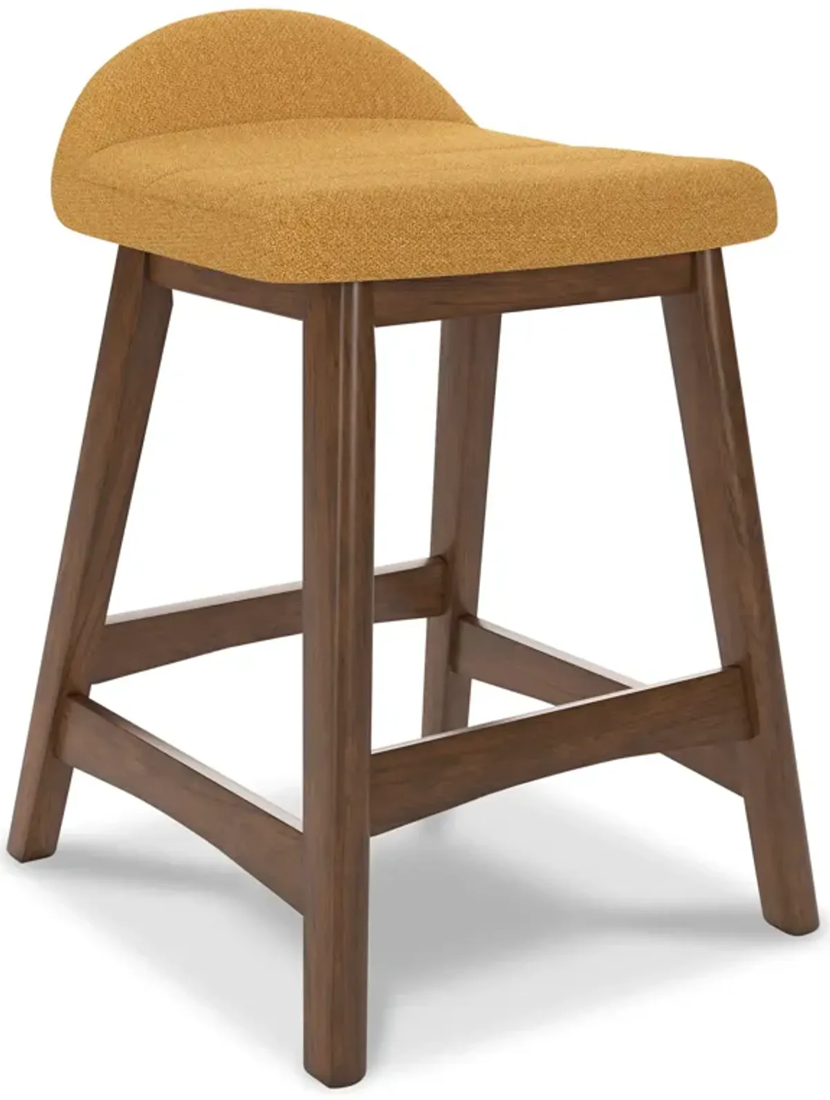 Lyncott Mustard Counter Height Stool