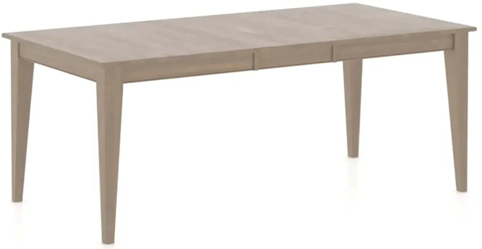 Bon Appetit by Canadel Weathered Grey Rectangular Dining Table