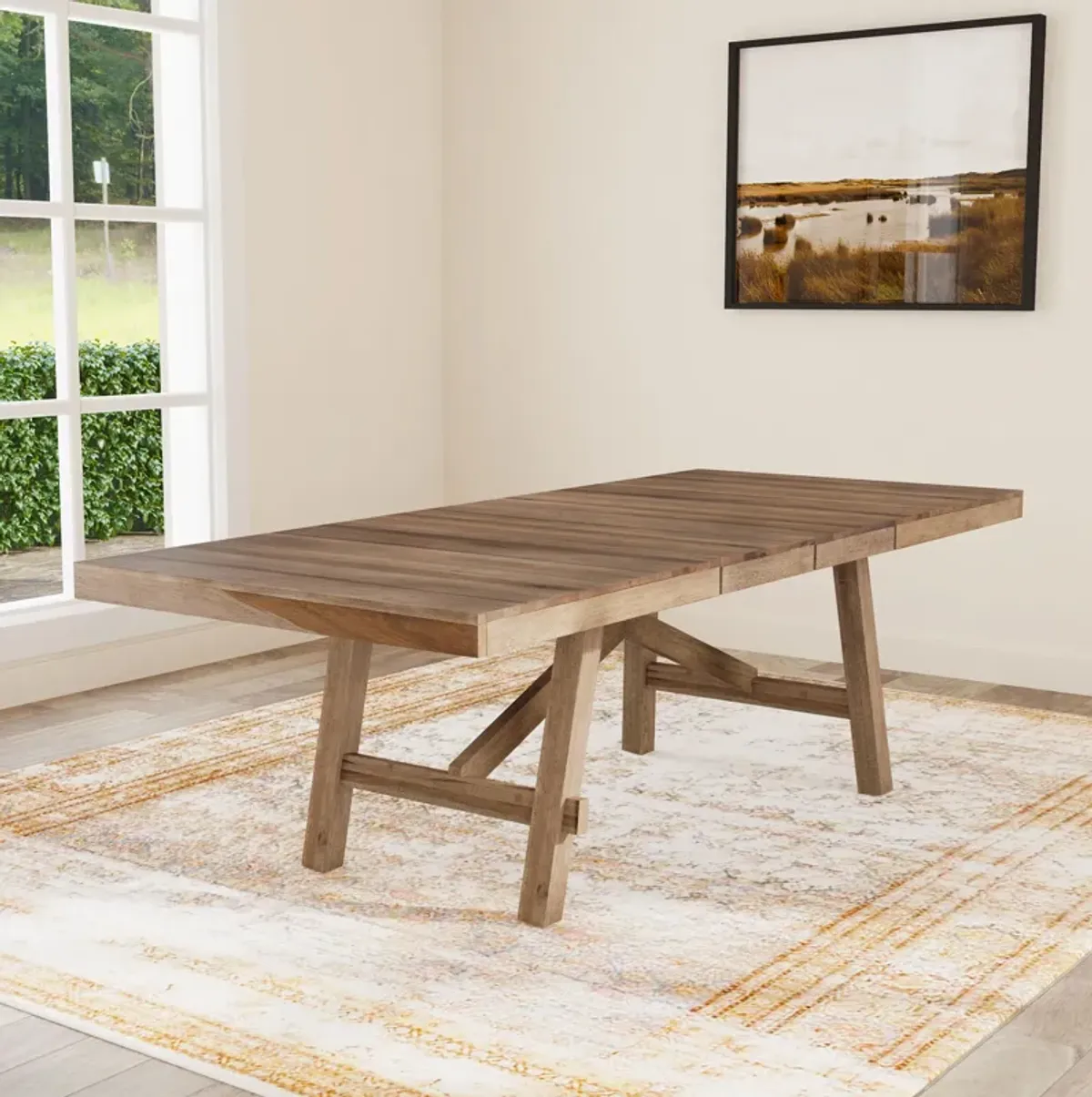 Casual Loft Trestle Table