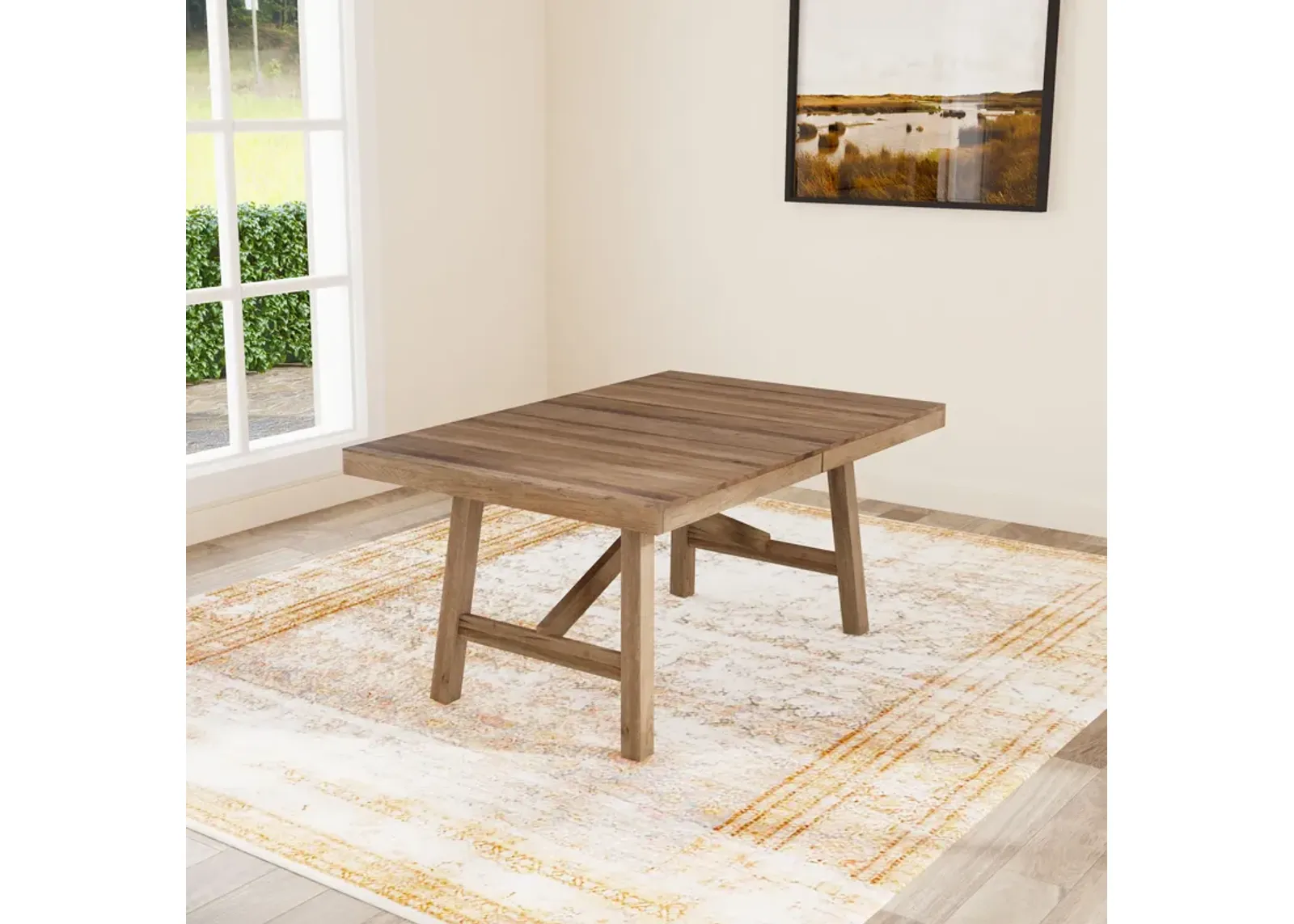 Casual Loft Trestle Table