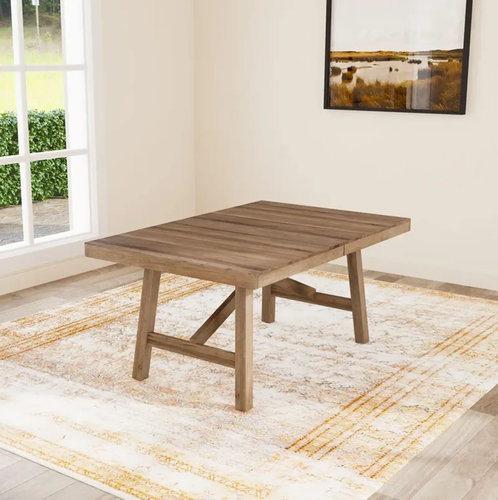 Casual Loft Trestle Table