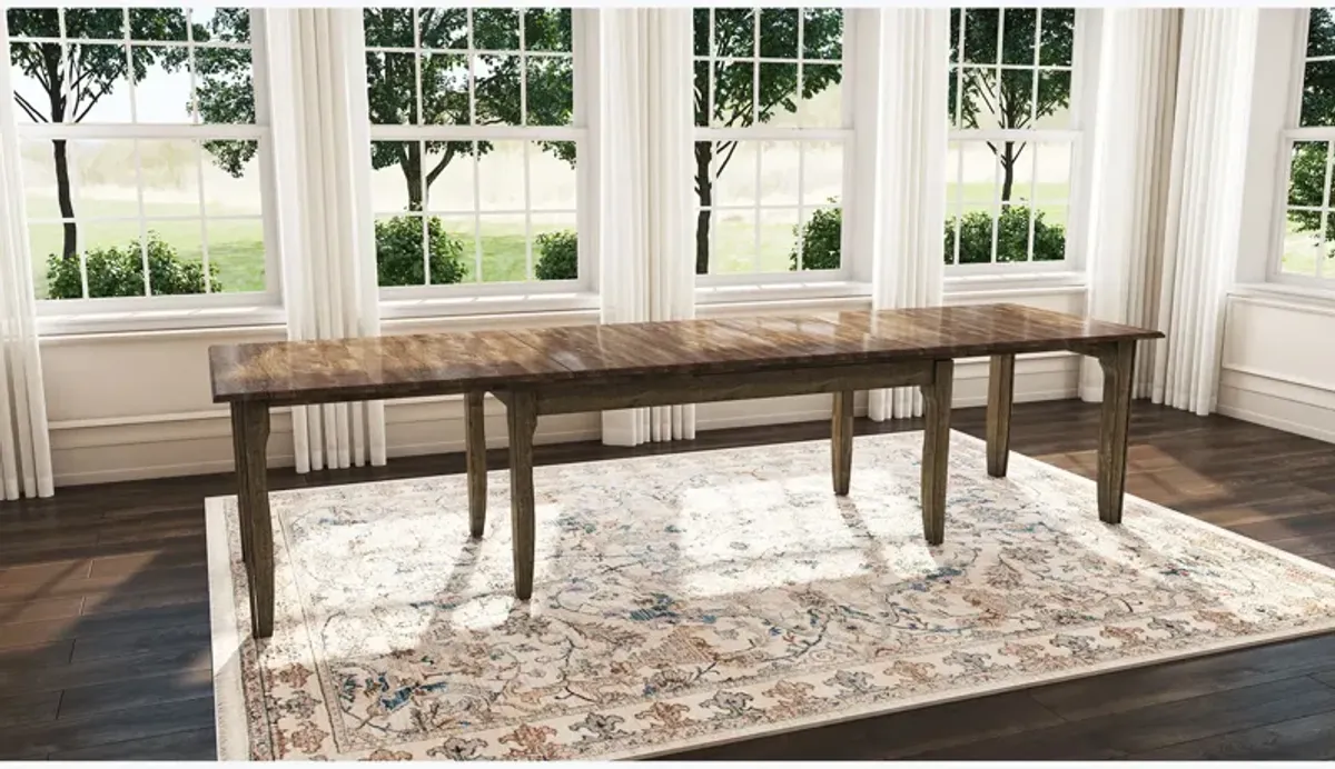 Leucadia Leaf Extension Dining Table