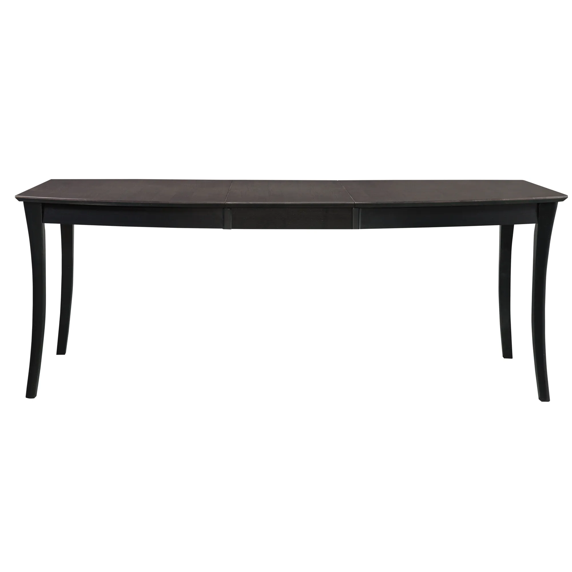 Cosmopolitan Coal/Black Dining Room Butterfly Leaf Leg Table