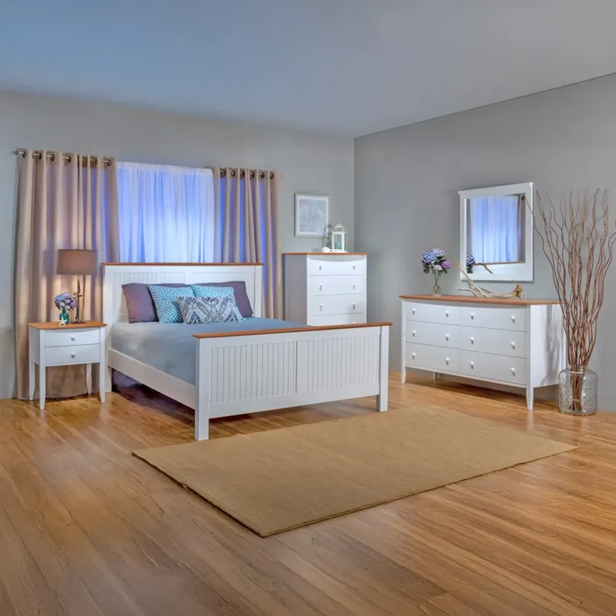 Coastal Panel Bed