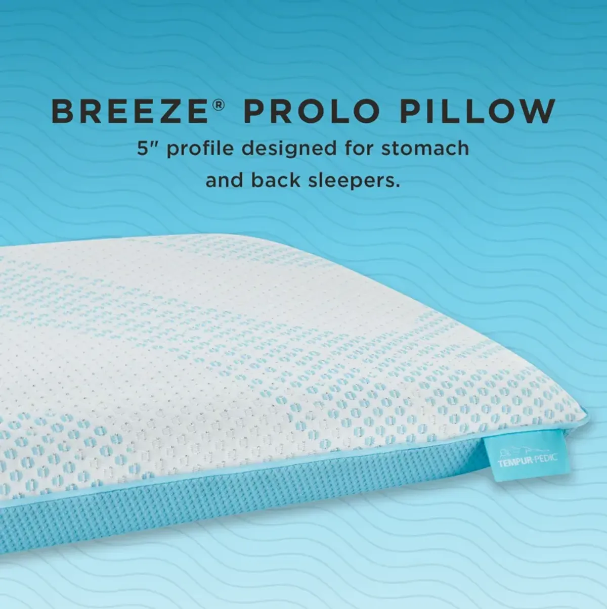 Tempur-Breeze ProLo King Pillow