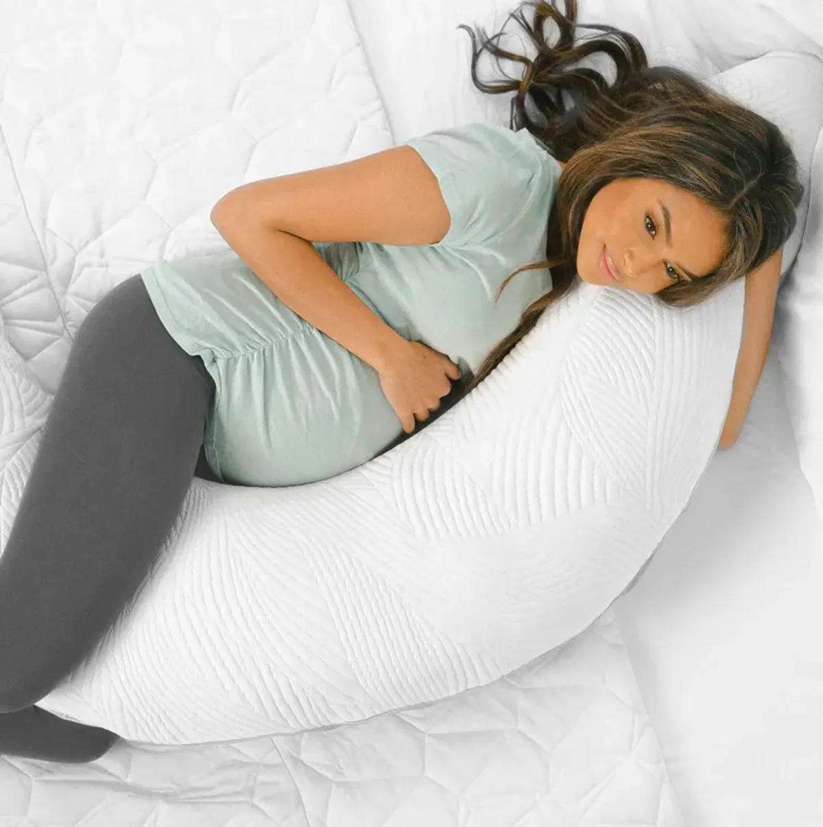 Bedgear U-Shape Body Pillow