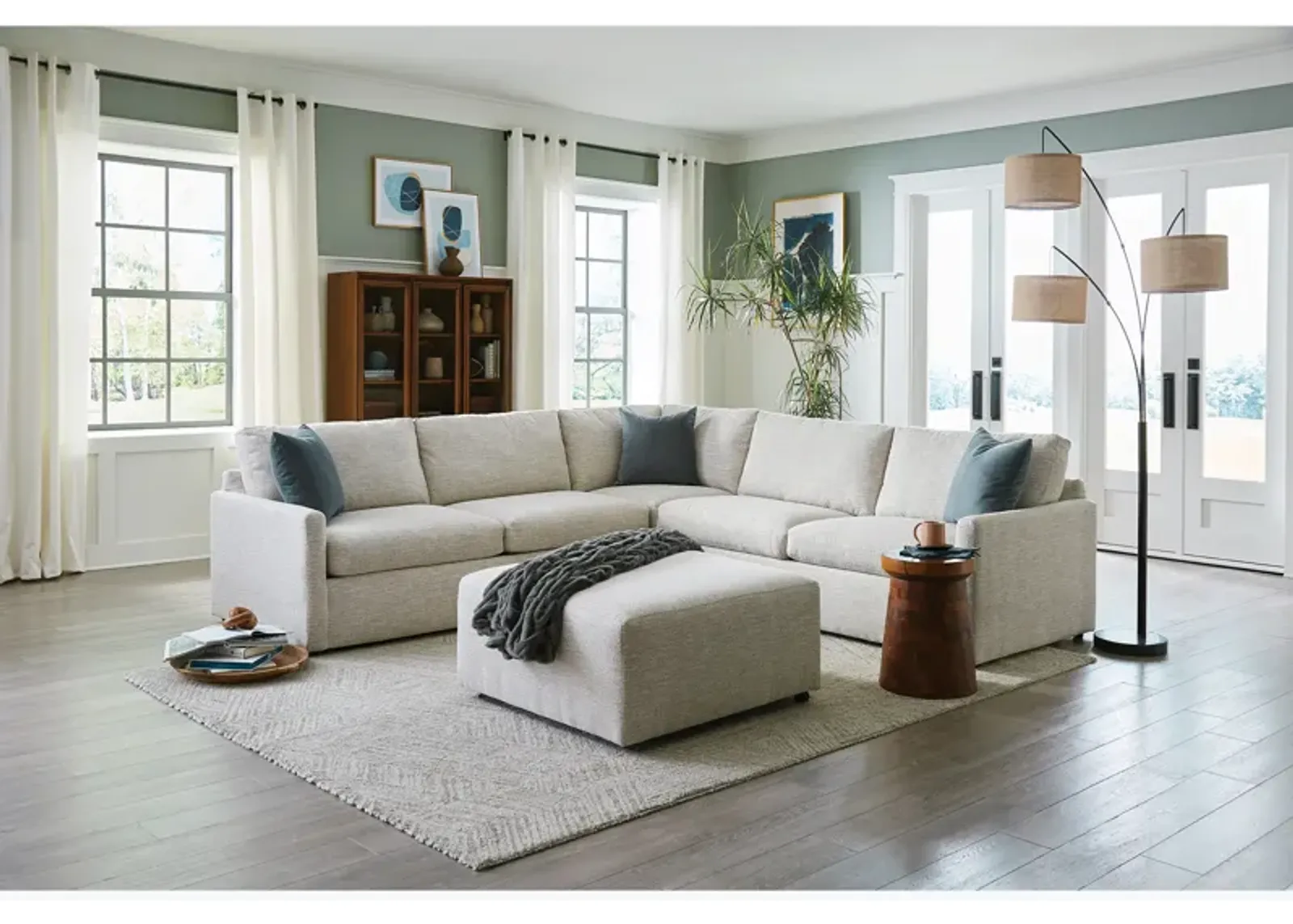 Tribute 3 Piece Sleeper Sectional