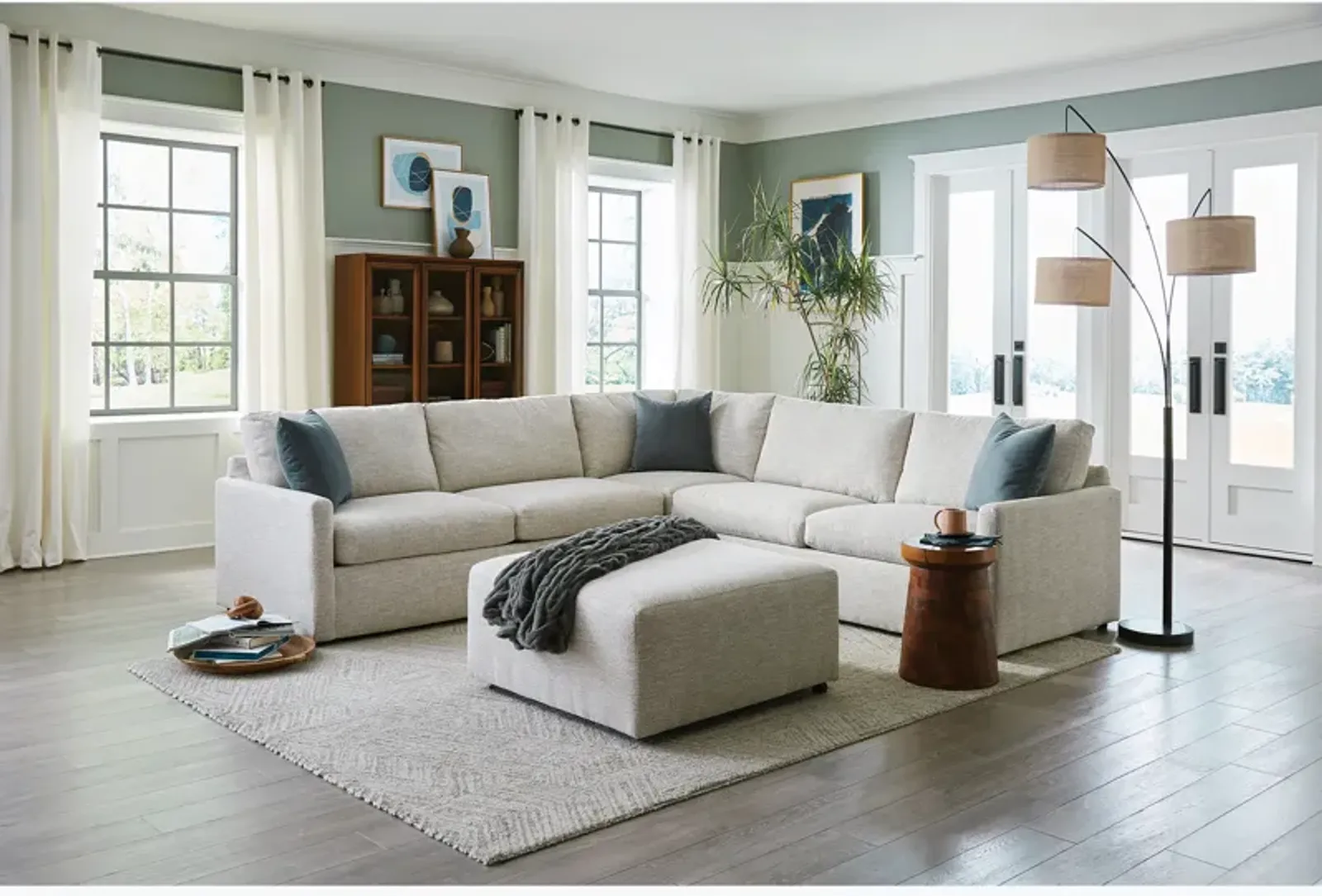 Tribute 3 Piece Sleeper Sectional