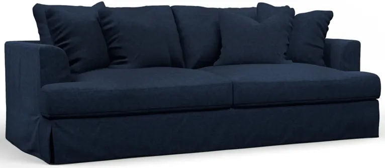 Newport Navy Slipcover Sofa